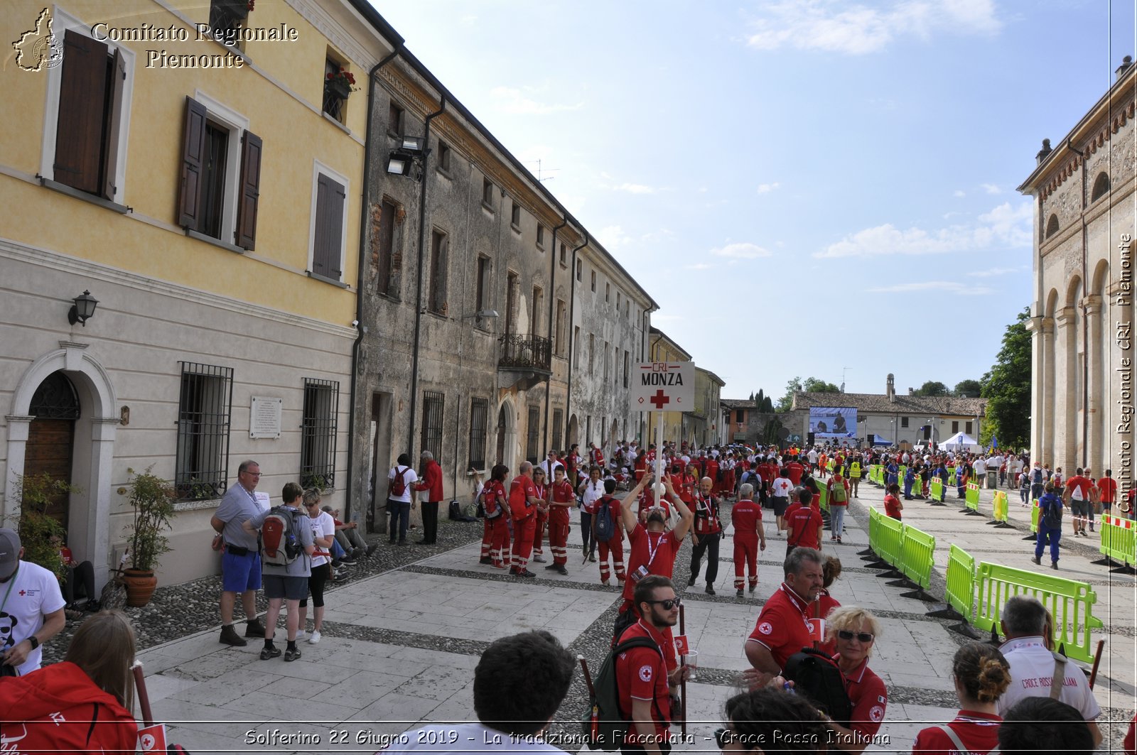 Solferino 22 Giugno 2019 - La tradizionale Fiaccolata - Croce Rossa Italiana - Comitato Regionale del Piemonte