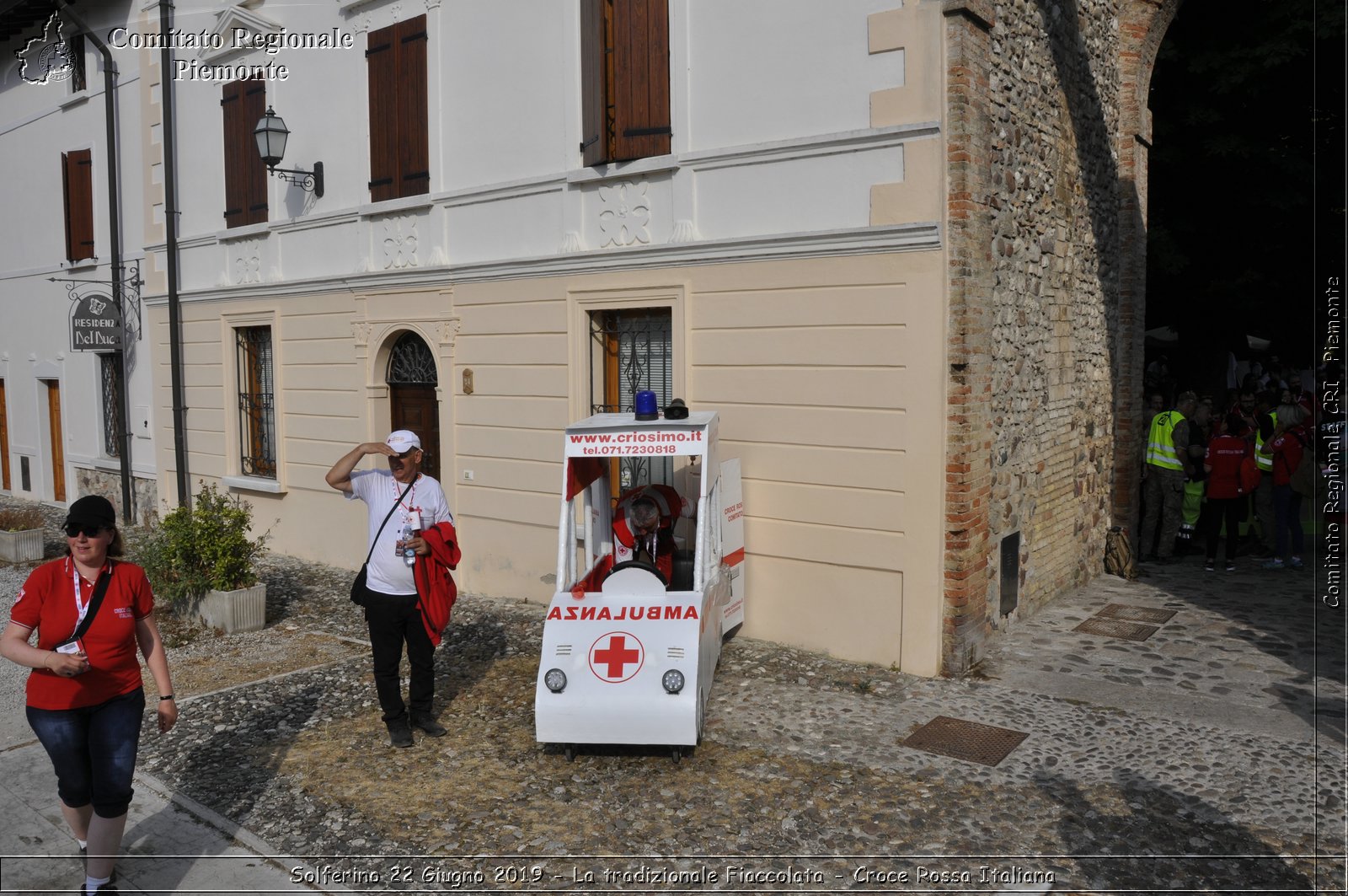 Solferino 22 Giugno 2019 - La tradizionale Fiaccolata - Croce Rossa Italiana - Comitato Regionale del Piemonte