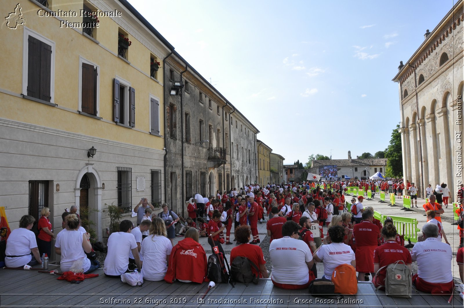 Solferino 22 Giugno 2019 - La tradizionale Fiaccolata - Croce Rossa Italiana - Comitato Regionale del Piemonte