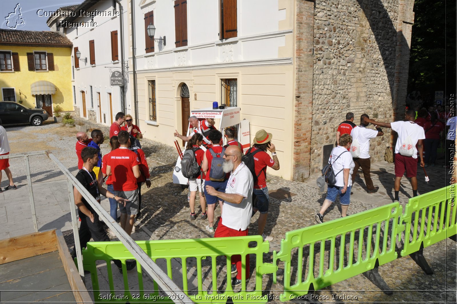 Solferino 22 Giugno 2019 - La tradizionale Fiaccolata - Croce Rossa Italiana - Comitato Regionale del Piemonte