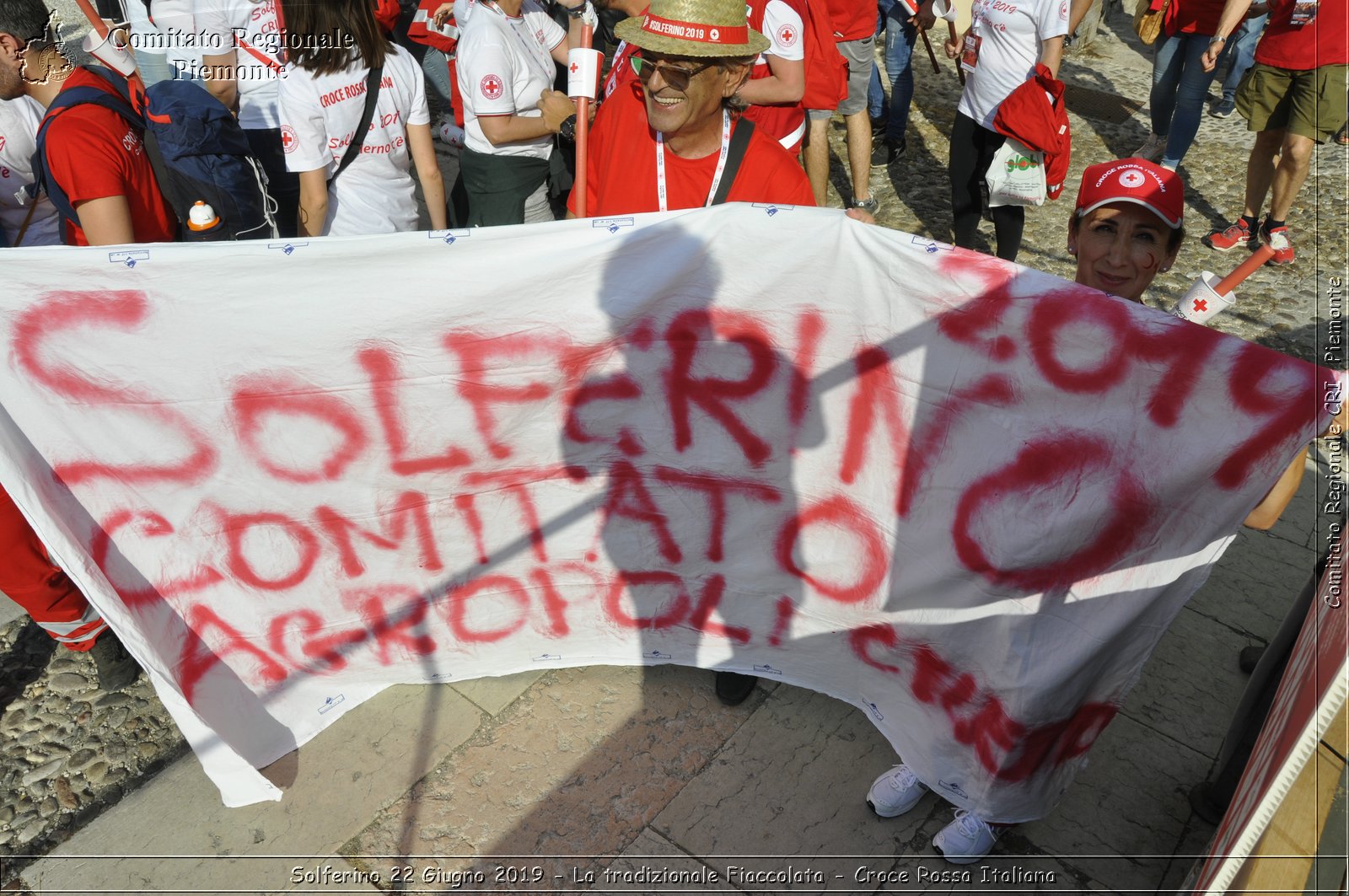 Solferino 22 Giugno 2019 - La tradizionale Fiaccolata - Croce Rossa Italiana - Comitato Regionale del Piemonte