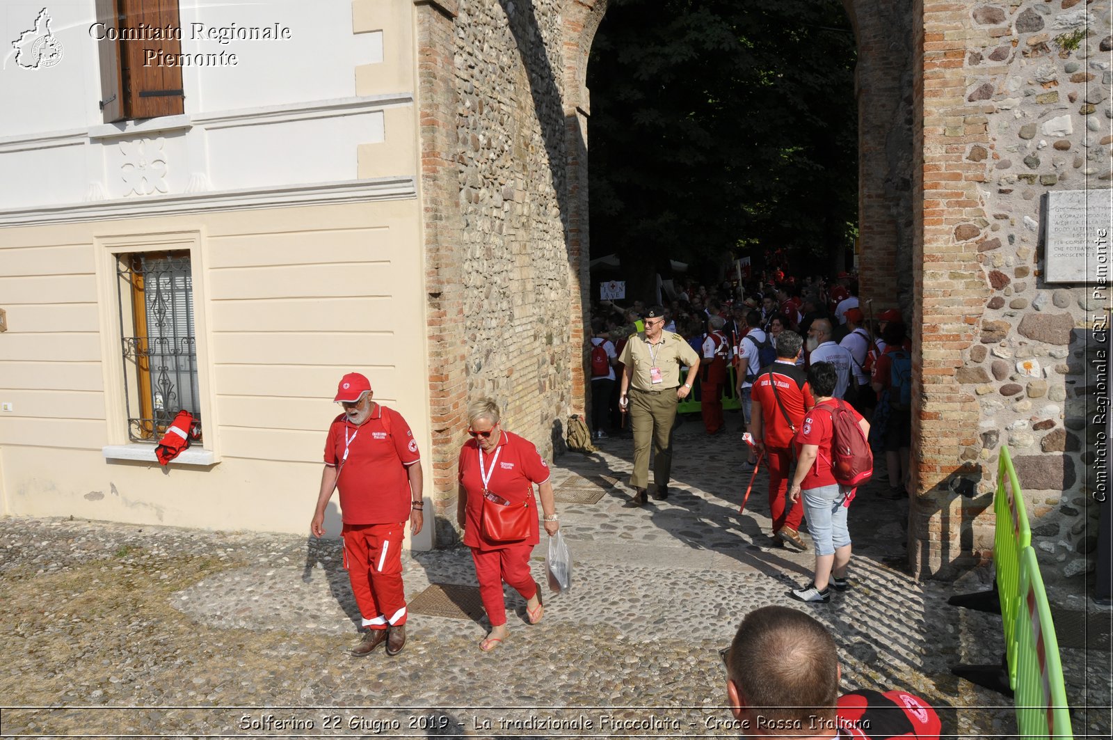 Solferino 22 Giugno 2019 - La tradizionale Fiaccolata - Croce Rossa Italiana - Comitato Regionale del Piemonte