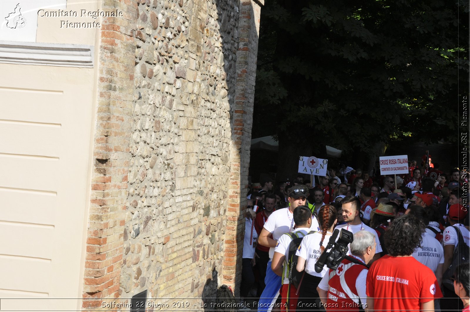 Solferino 22 Giugno 2019 - La tradizionale Fiaccolata - Croce Rossa Italiana - Comitato Regionale del Piemonte