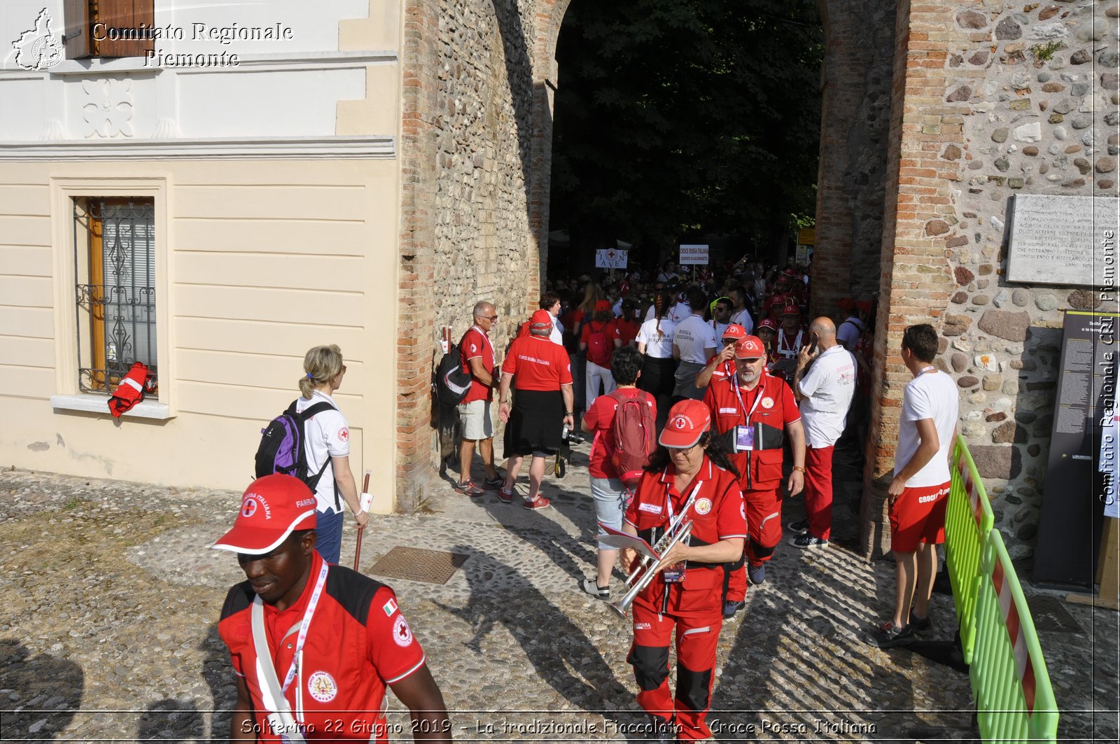 Solferino 22 Giugno 2019 - La tradizionale Fiaccolata - Croce Rossa Italiana - Comitato Regionale del Piemonte