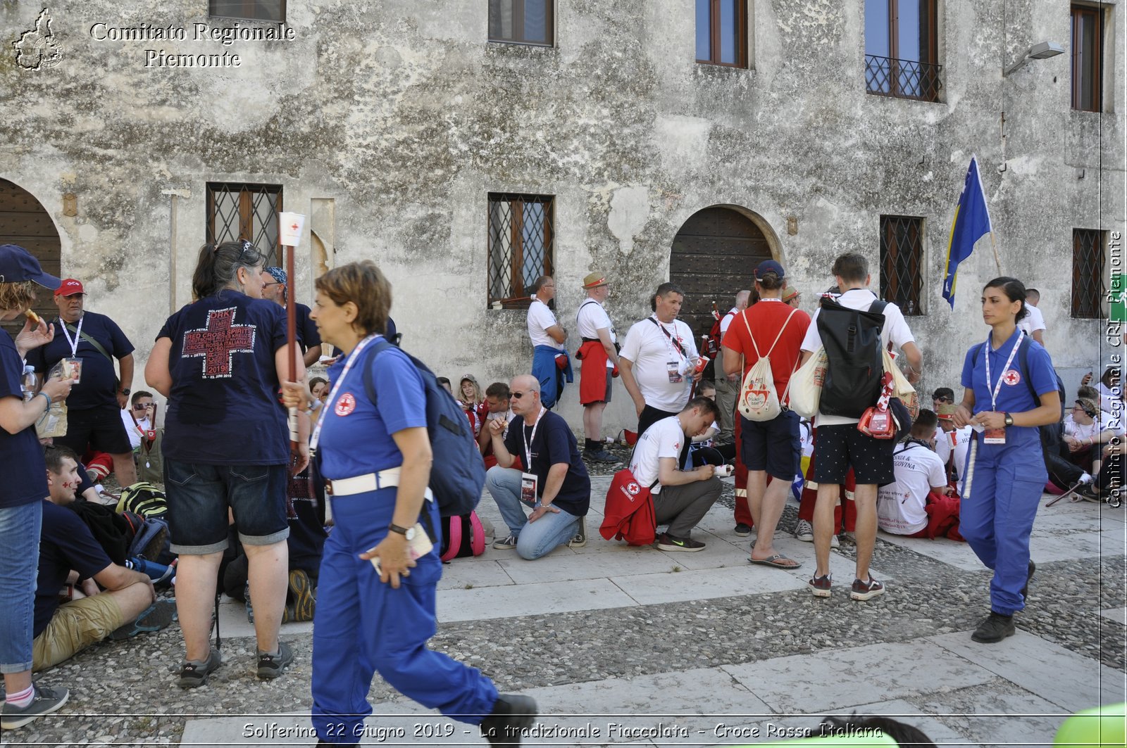 Solferino 22 Giugno 2019 - La tradizionale Fiaccolata - Croce Rossa Italiana - Comitato Regionale del Piemonte