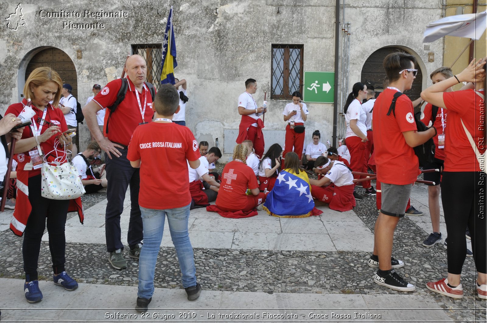 Solferino 22 Giugno 2019 - La tradizionale Fiaccolata - Croce Rossa Italiana - Comitato Regionale del Piemonte