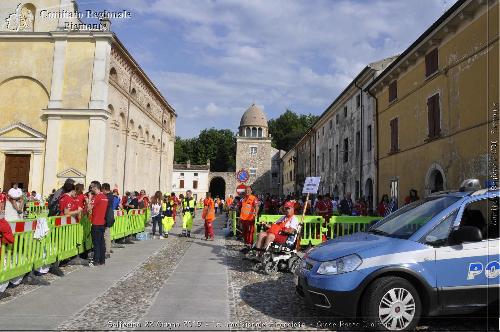 Solferino 22 Giugno 2019 - La tradizionale Fiaccolata - Croce Rossa Italiana - Comitato Regionale del Piemonte