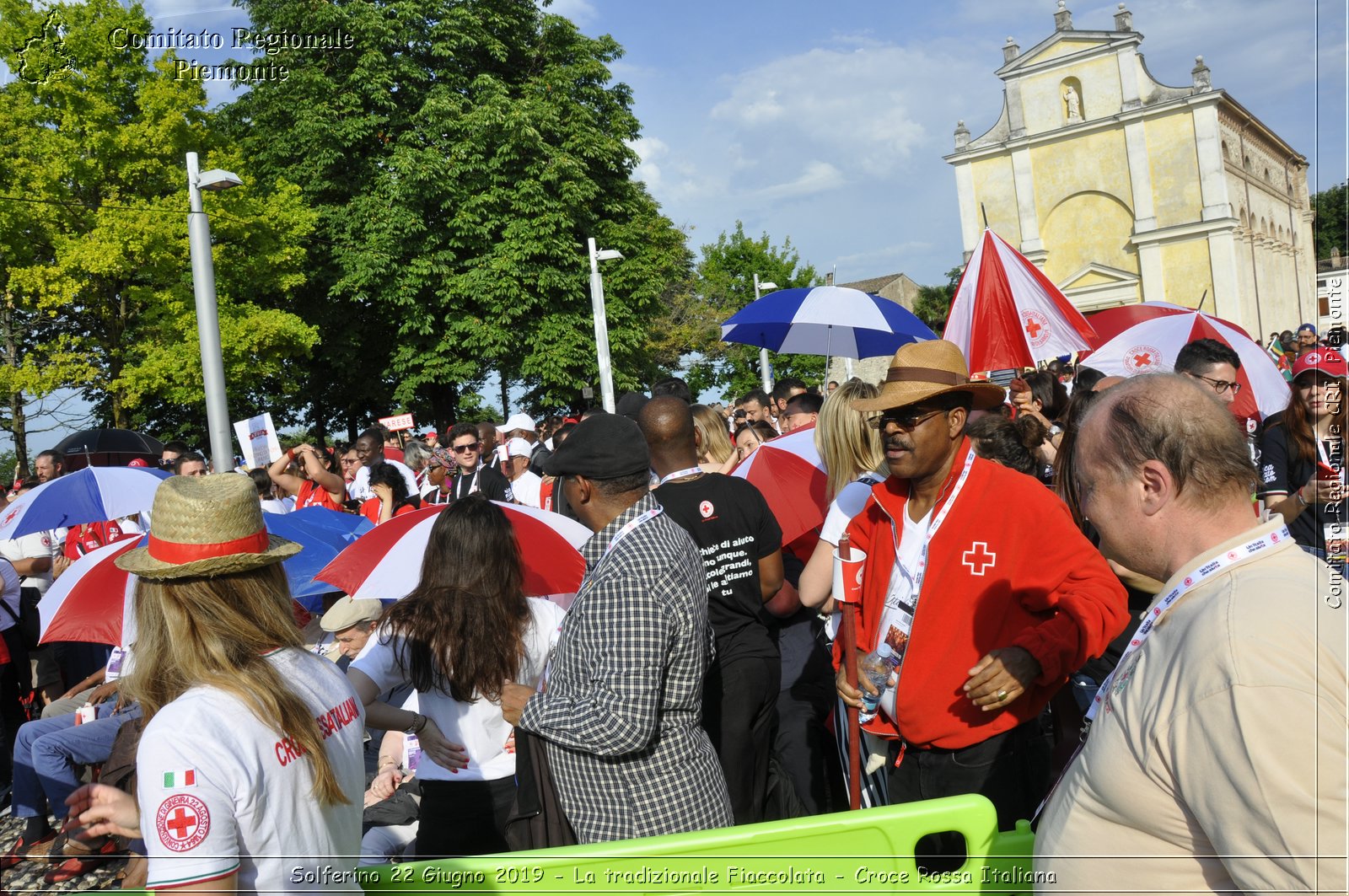 Solferino 22 Giugno 2019 - La tradizionale Fiaccolata - Croce Rossa Italiana - Comitato Regionale del Piemonte