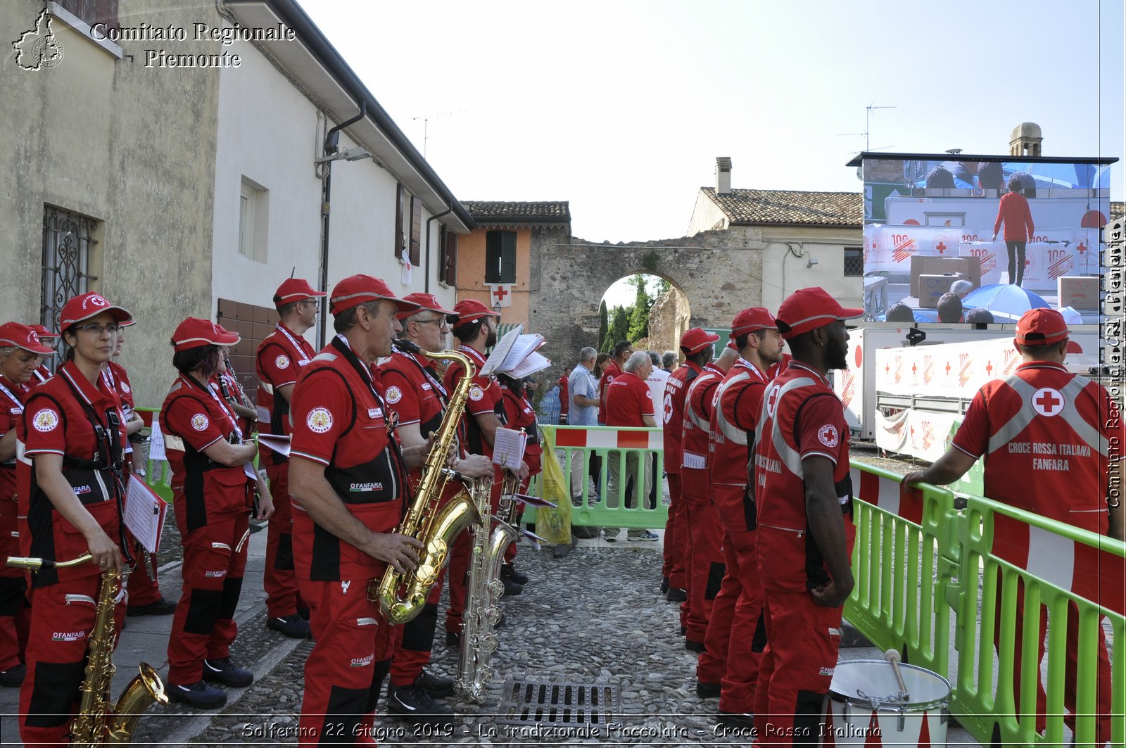 Solferino 22 Giugno 2019 - La tradizionale Fiaccolata - Croce Rossa Italiana - Comitato Regionale del Piemonte