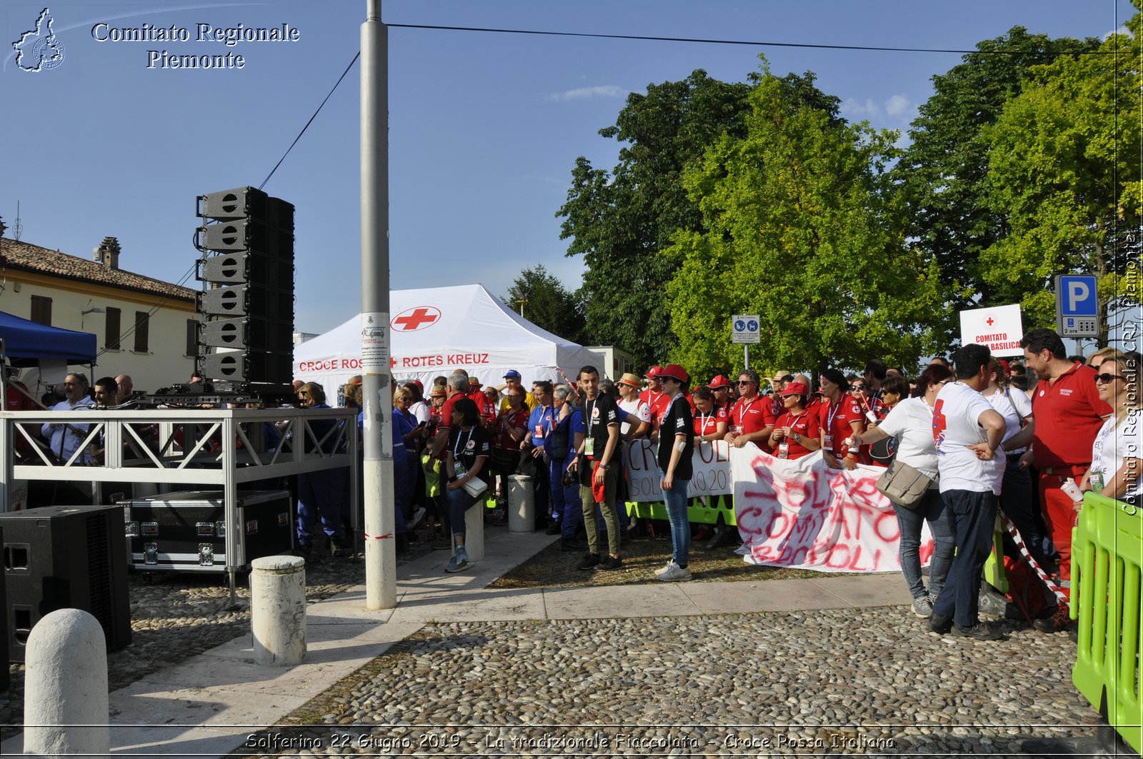 Solferino 22 Giugno 2019 - La tradizionale Fiaccolata - Croce Rossa Italiana - Comitato Regionale del Piemonte