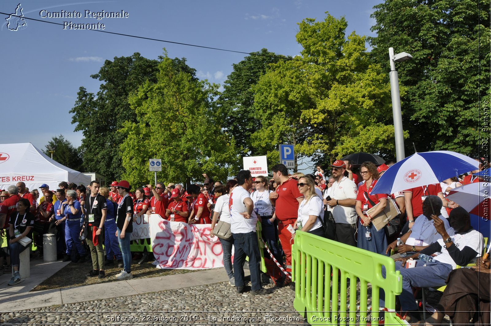 Solferino 22 Giugno 2019 - La tradizionale Fiaccolata - Croce Rossa Italiana - Comitato Regionale del Piemonte