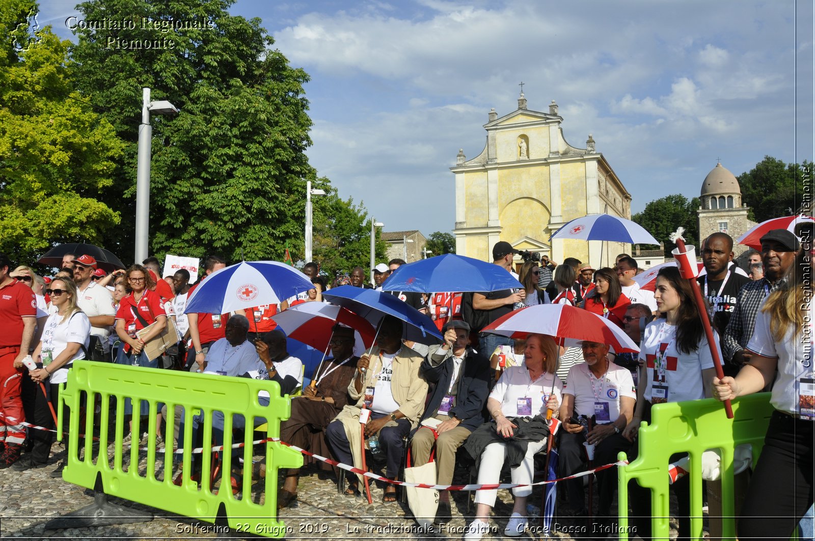 Solferino 22 Giugno 2019 - La tradizionale Fiaccolata - Croce Rossa Italiana - Comitato Regionale del Piemonte