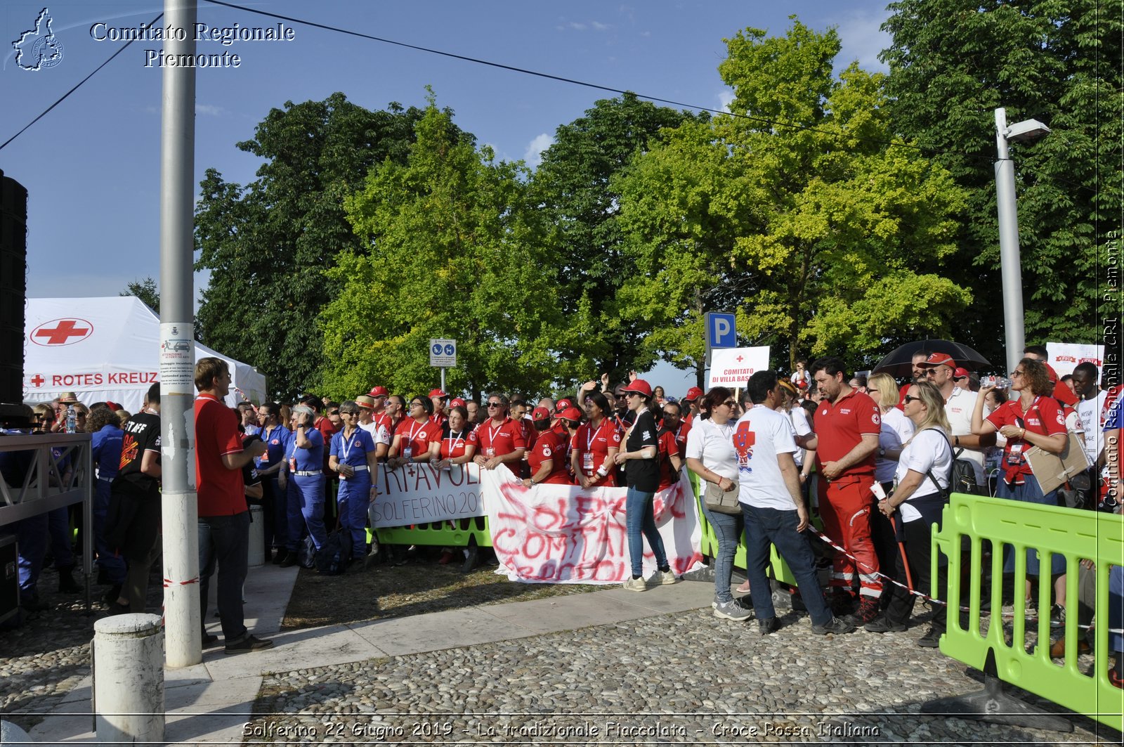 Solferino 22 Giugno 2019 - La tradizionale Fiaccolata - Croce Rossa Italiana - Comitato Regionale del Piemonte