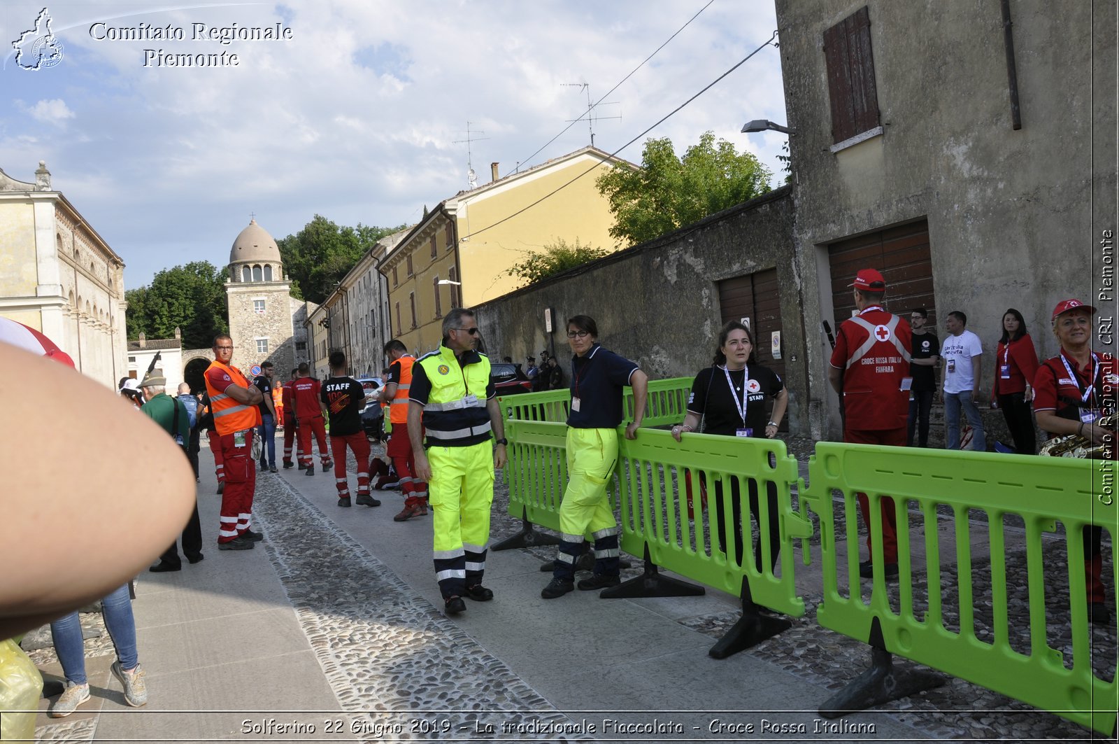 Solferino 22 Giugno 2019 - La tradizionale Fiaccolata - Croce Rossa Italiana - Comitato Regionale del Piemonte