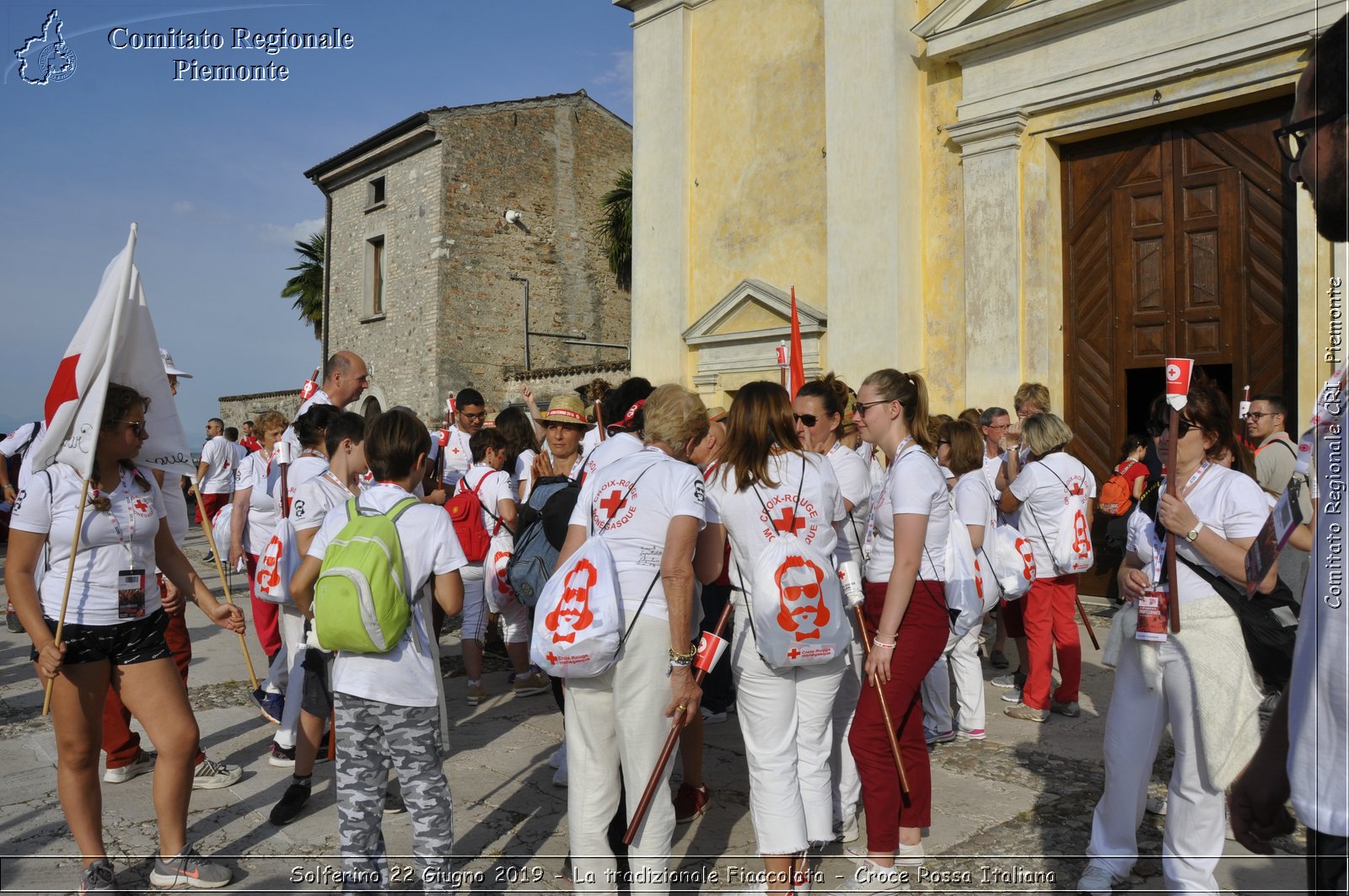 Solferino 22 Giugno 2019 - La tradizionale Fiaccolata - Croce Rossa Italiana - Comitato Regionale del Piemonte