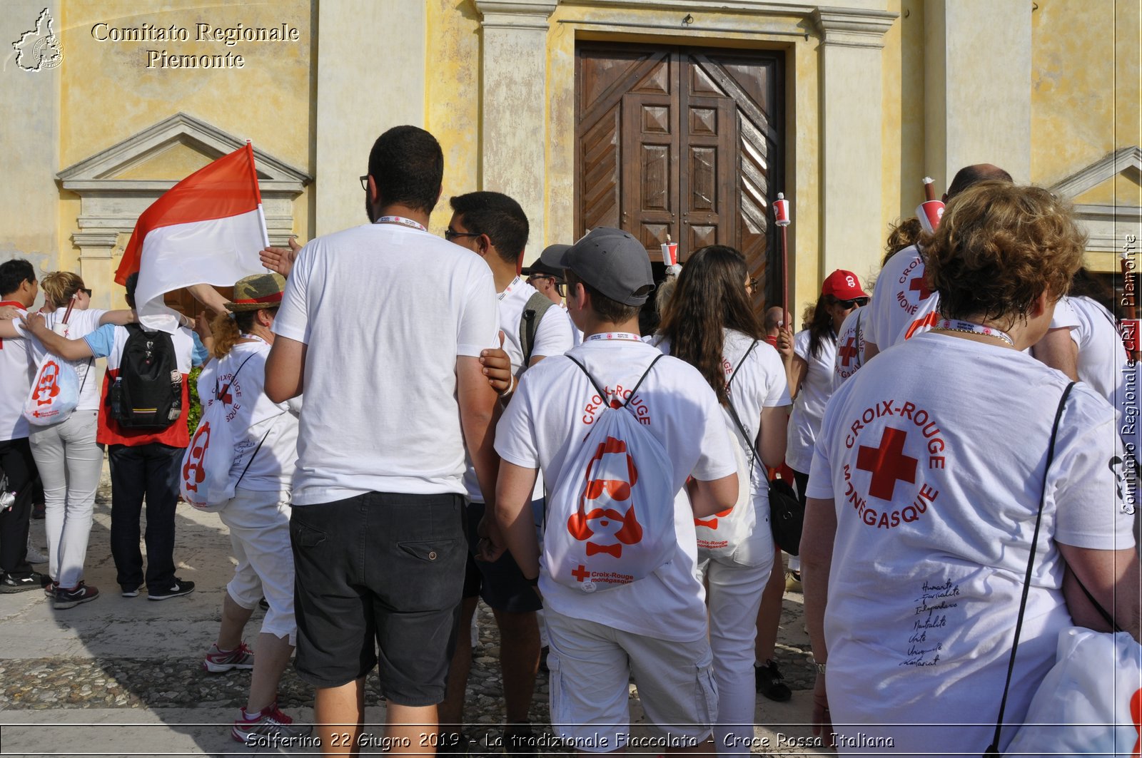 Solferino 22 Giugno 2019 - La tradizionale Fiaccolata - Croce Rossa Italiana - Comitato Regionale del Piemonte