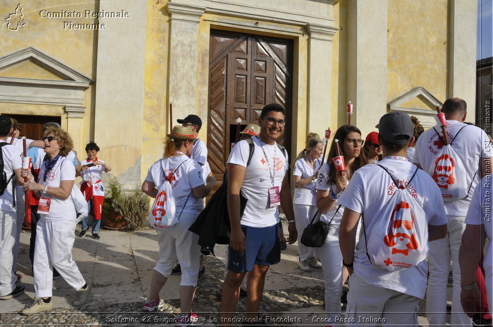 Solferino 22 Giugno 2019 - La tradizionale Fiaccolata - Croce Rossa Italiana - Comitato Regionale del Piemonte