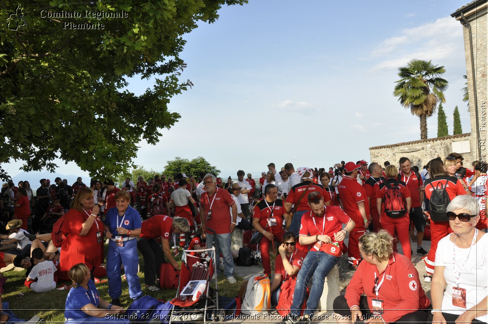 Solferino 22 Giugno 2019 - La tradizionale Fiaccolata - Croce Rossa Italiana - Comitato Regionale del Piemonte