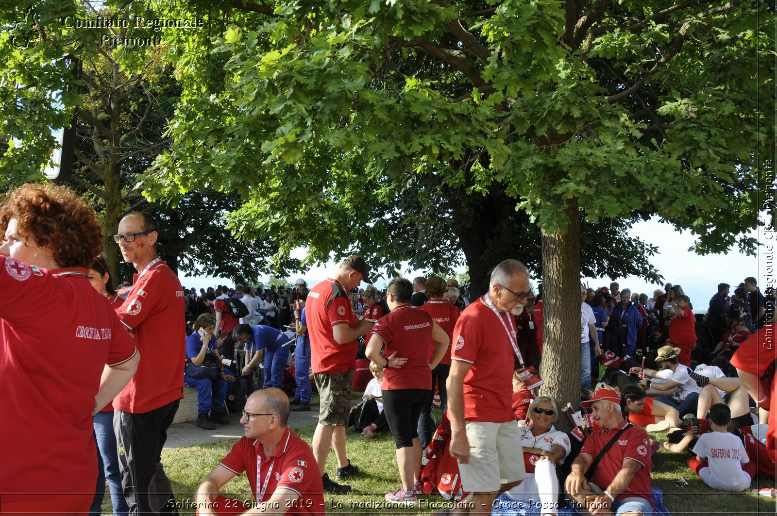 Solferino 22 Giugno 2019 - La tradizionale Fiaccolata - Croce Rossa Italiana - Comitato Regionale del Piemonte