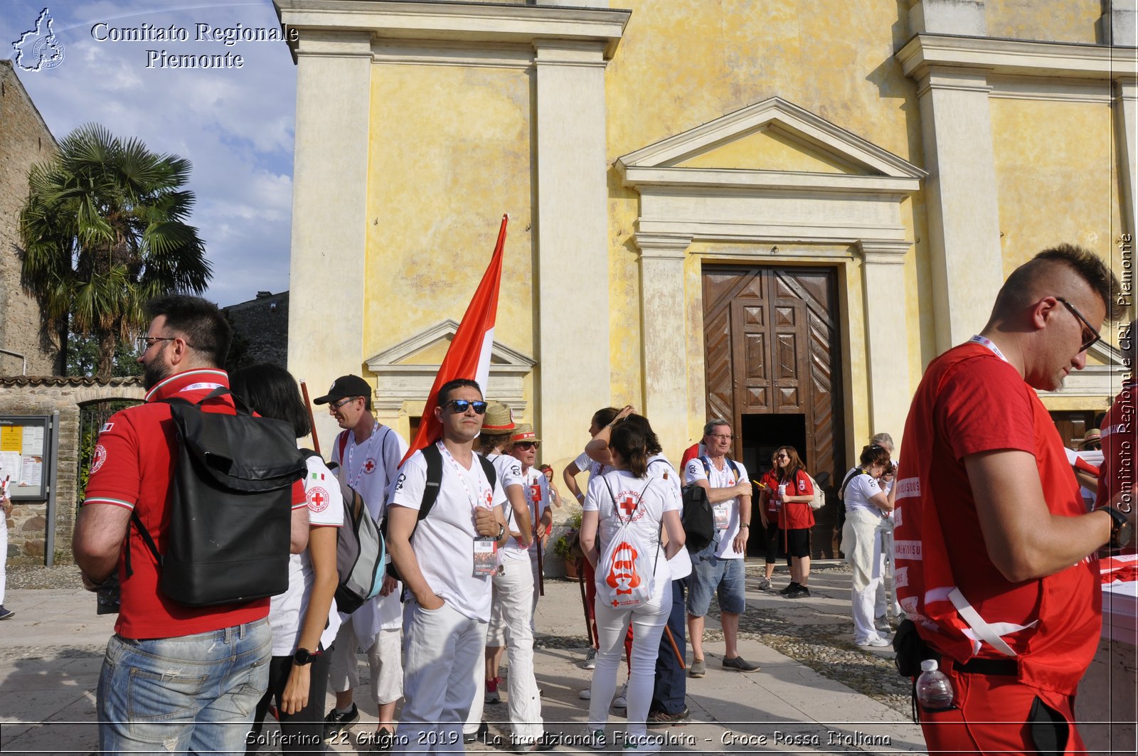 Solferino 22 Giugno 2019 - La tradizionale Fiaccolata - Croce Rossa Italiana - Comitato Regionale del Piemonte