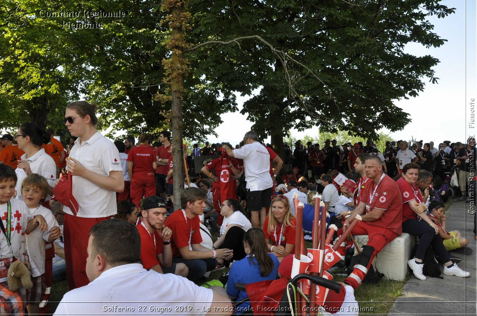 Solferino 22 Giugno 2019 - La tradizionale Fiaccolata - Croce Rossa Italiana - Comitato Regionale del Piemonte