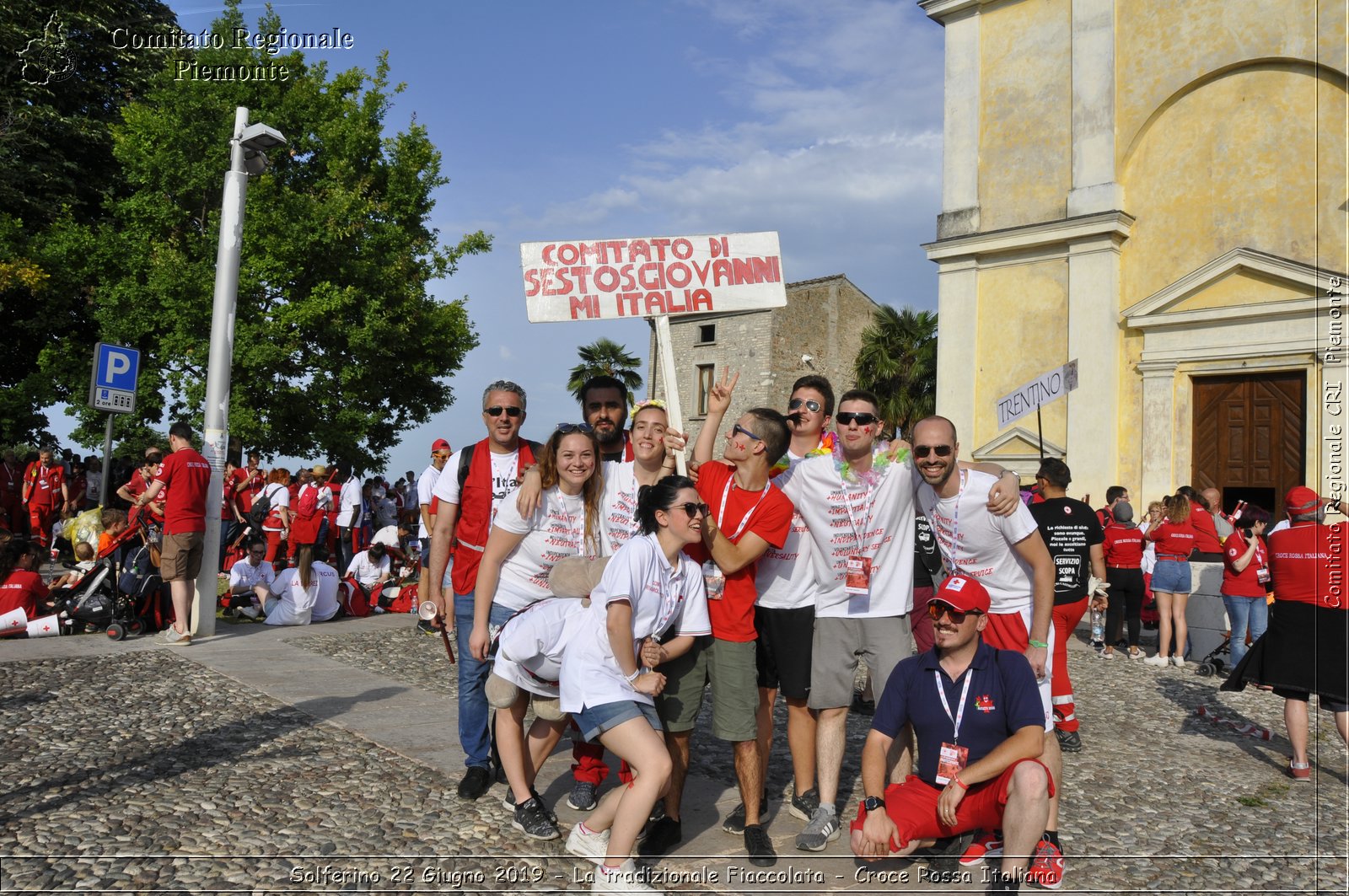 Solferino 22 Giugno 2019 - La tradizionale Fiaccolata - Croce Rossa Italiana - Comitato Regionale del Piemonte