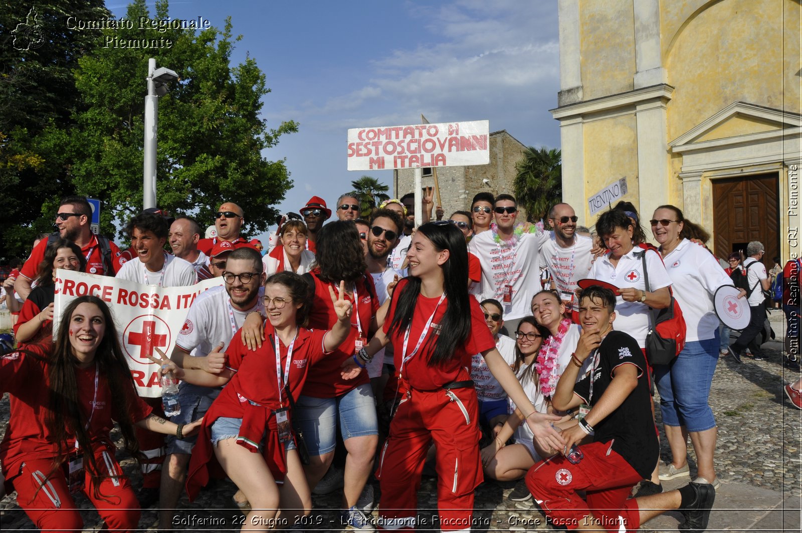 Solferino 22 Giugno 2019 - La tradizionale Fiaccolata - Croce Rossa Italiana - Comitato Regionale del Piemonte