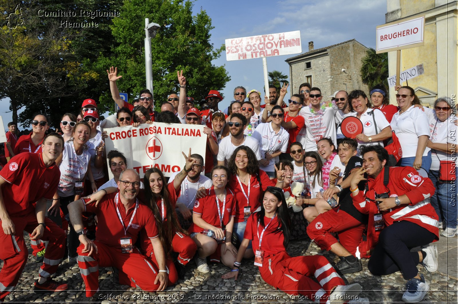 Solferino 22 Giugno 2019 - La tradizionale Fiaccolata - Croce Rossa Italiana - Comitato Regionale del Piemonte