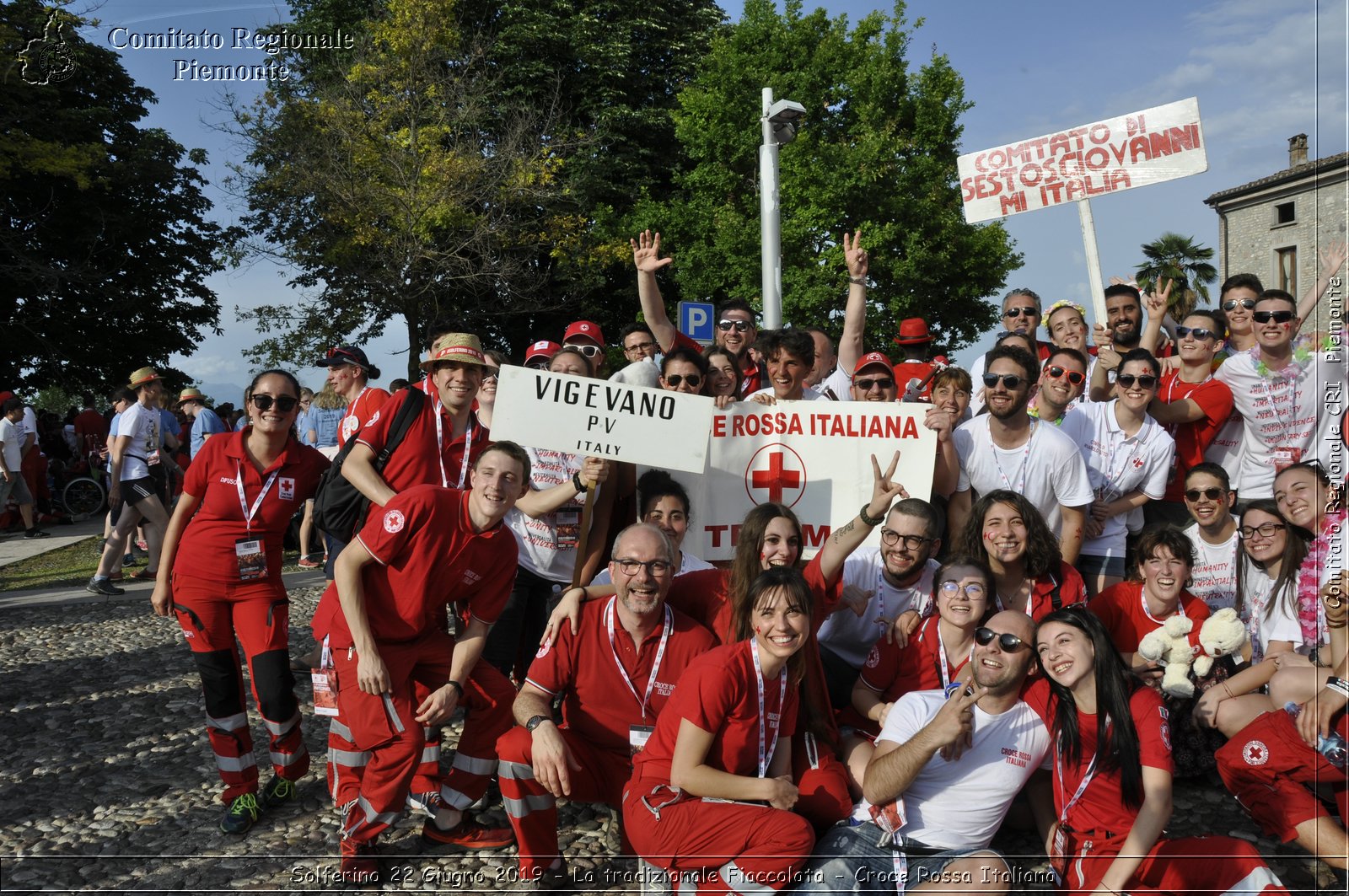 Solferino 22 Giugno 2019 - La tradizionale Fiaccolata - Croce Rossa Italiana - Comitato Regionale del Piemonte