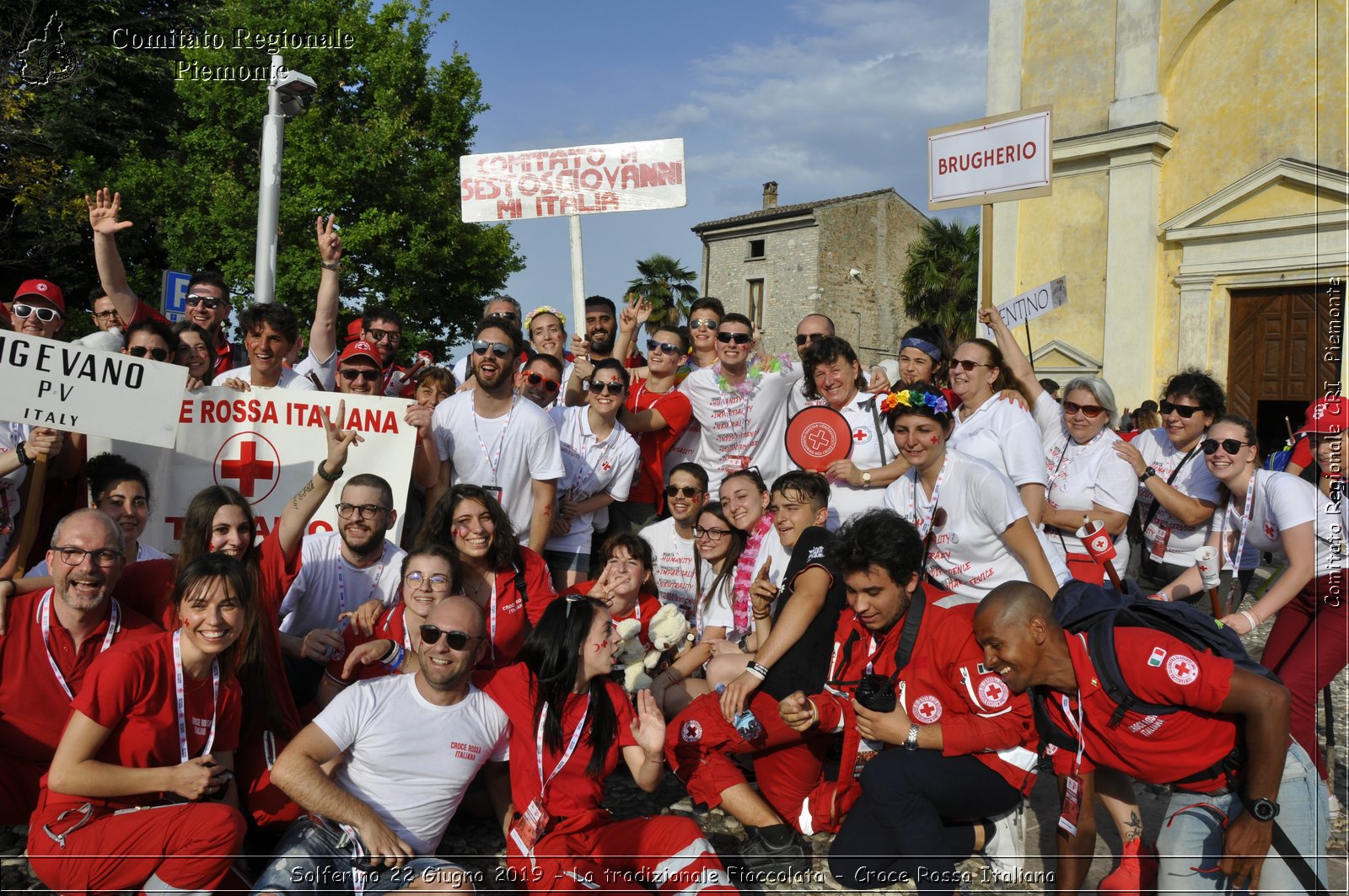 Solferino 22 Giugno 2019 - La tradizionale Fiaccolata - Croce Rossa Italiana - Comitato Regionale del Piemonte