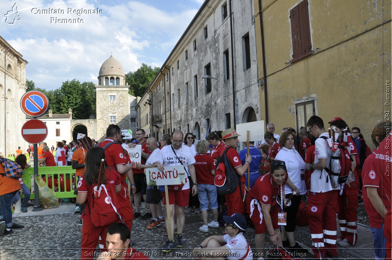 Solferino 22 Giugno 2019 - La tradizionale Fiaccolata - Croce Rossa Italiana - Comitato Regionale del Piemonte