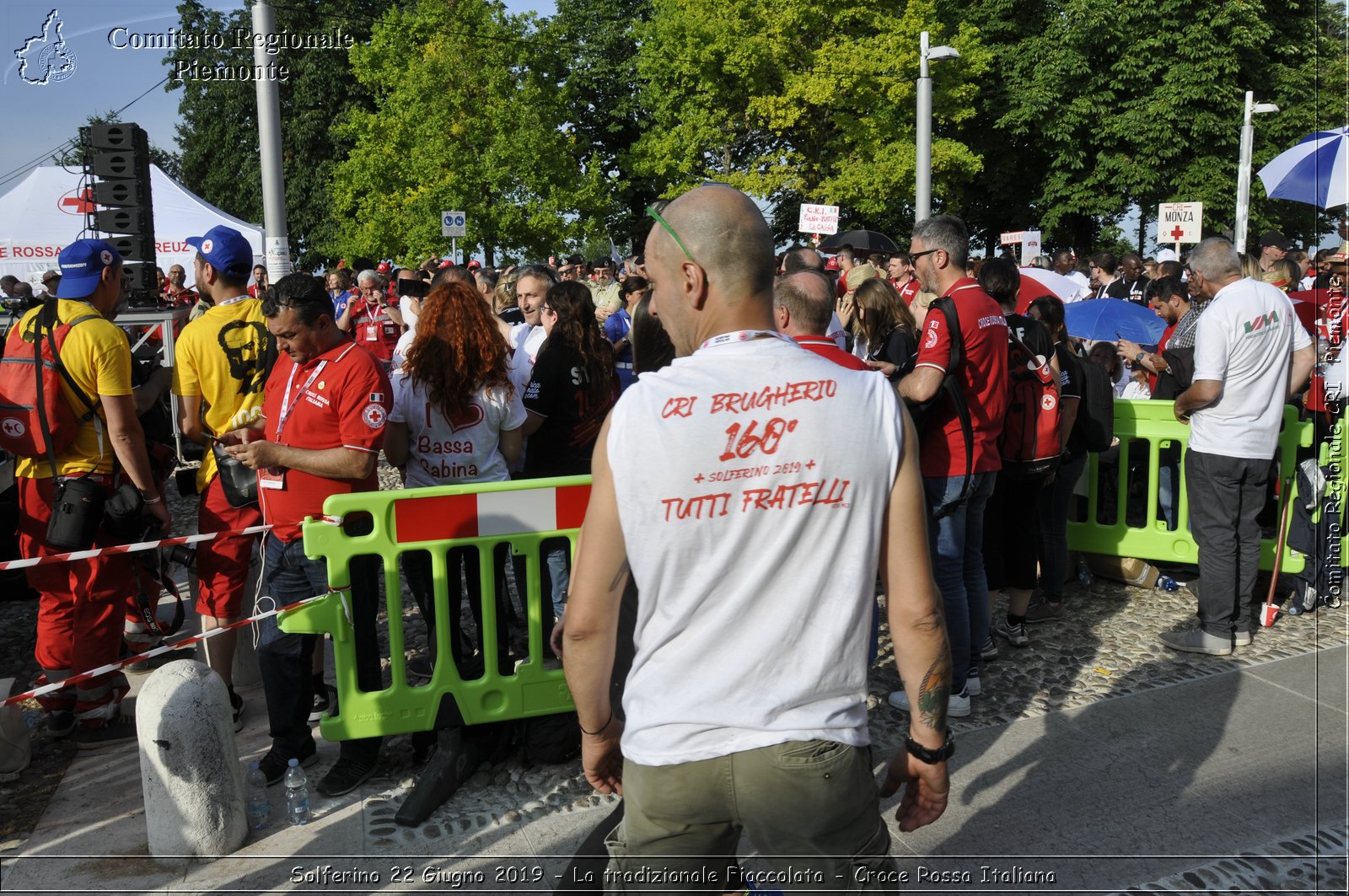 Solferino 22 Giugno 2019 - La tradizionale Fiaccolata - Croce Rossa Italiana - Comitato Regionale del Piemonte