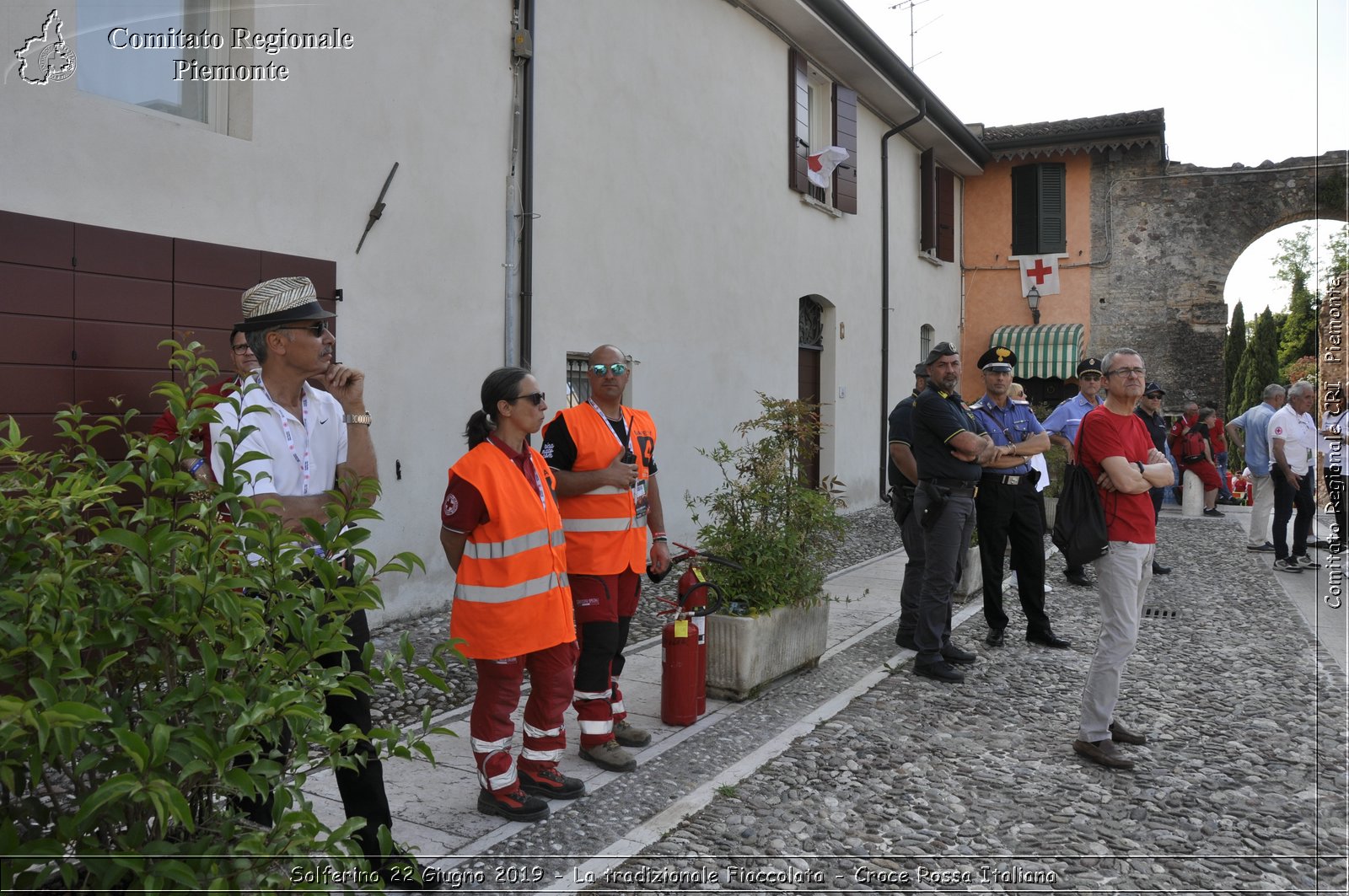 Solferino 22 Giugno 2019 - La tradizionale Fiaccolata - Croce Rossa Italiana - Comitato Regionale del Piemonte