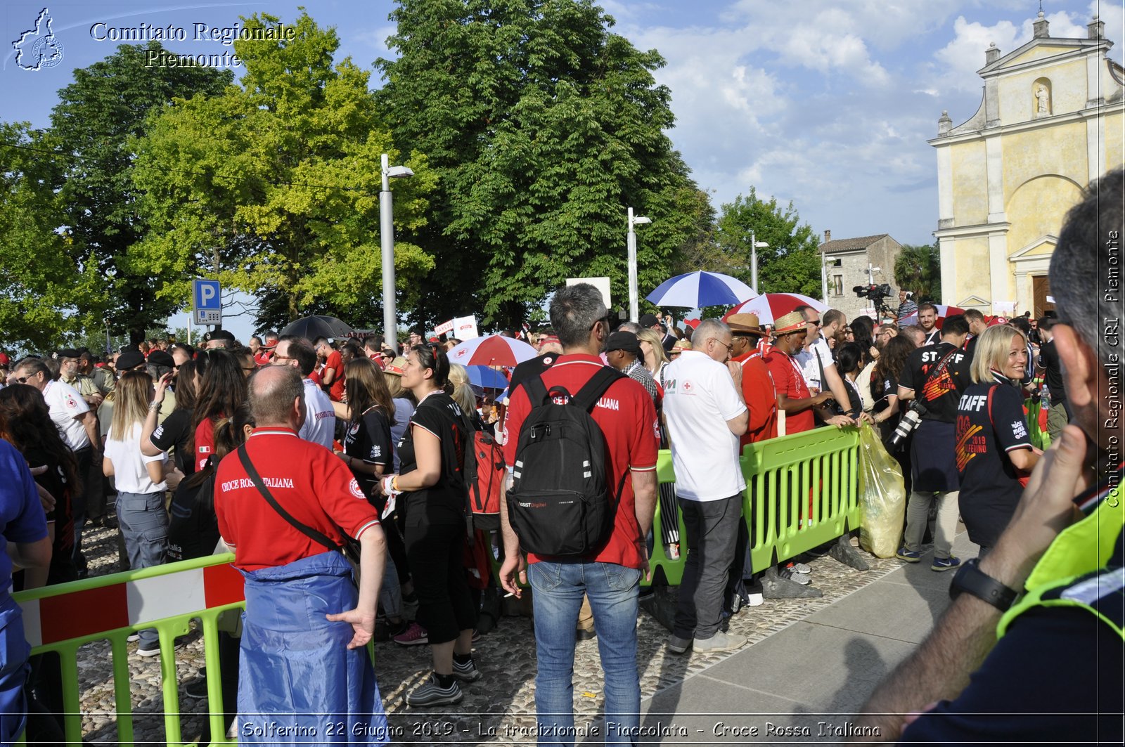 Solferino 22 Giugno 2019 - La tradizionale Fiaccolata - Croce Rossa Italiana - Comitato Regionale del Piemonte