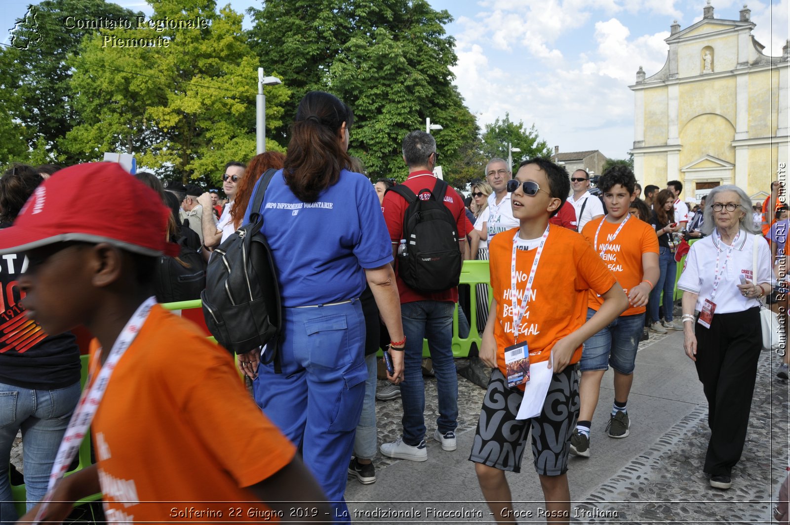 Solferino 22 Giugno 2019 - La tradizionale Fiaccolata - Croce Rossa Italiana - Comitato Regionale del Piemonte