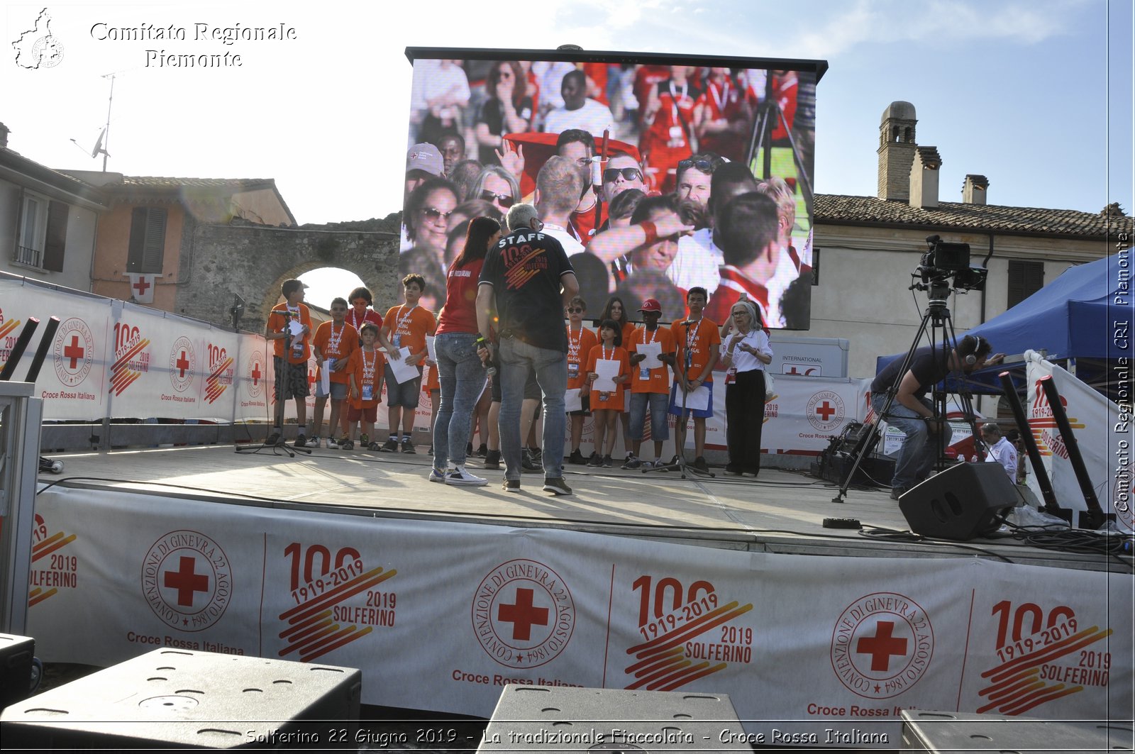 Solferino 22 Giugno 2019 - La tradizionale Fiaccolata - Croce Rossa Italiana - Comitato Regionale del Piemonte