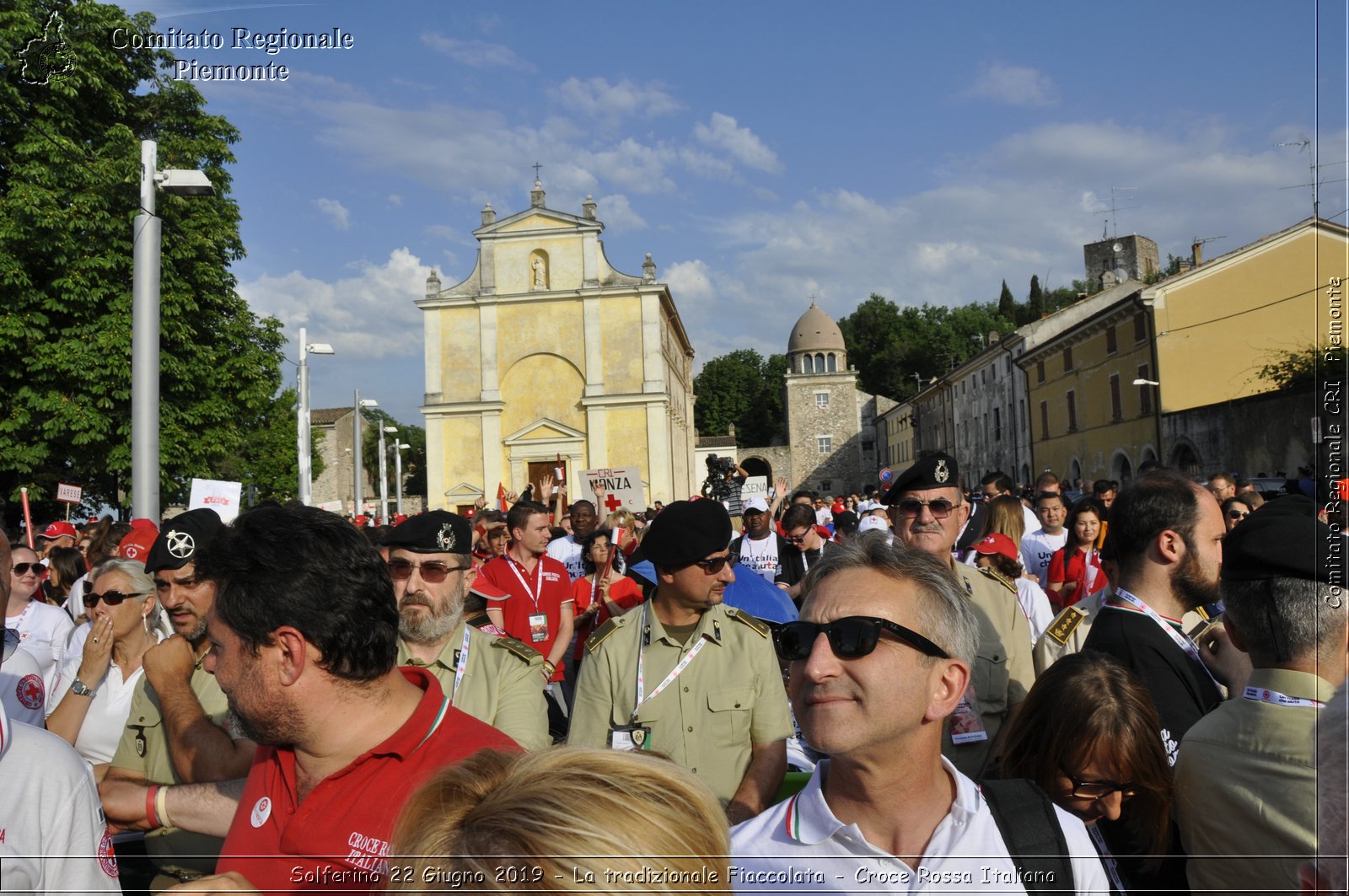 Solferino 22 Giugno 2019 - La tradizionale Fiaccolata - Croce Rossa Italiana - Comitato Regionale del Piemonte