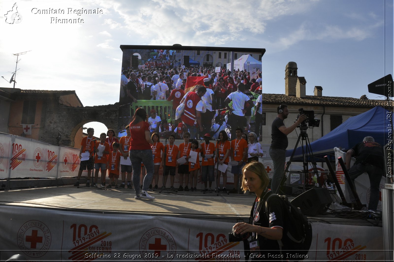 Solferino 22 Giugno 2019 - La tradizionale Fiaccolata - Croce Rossa Italiana - Comitato Regionale del Piemonte