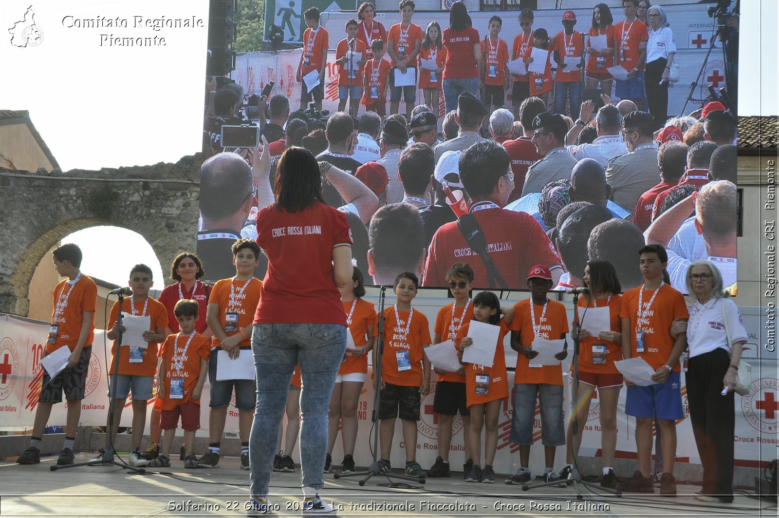 Solferino 22 Giugno 2019 - La tradizionale Fiaccolata - Croce Rossa Italiana - Comitato Regionale del Piemonte