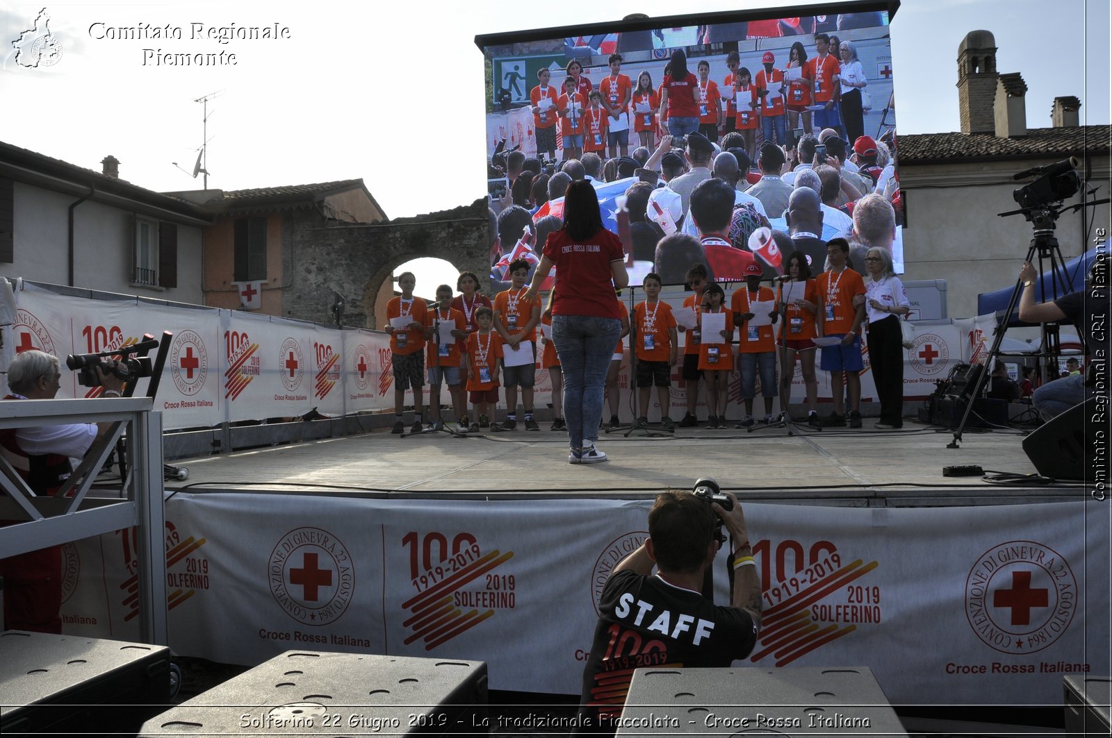 Solferino 22 Giugno 2019 - La tradizionale Fiaccolata - Croce Rossa Italiana - Comitato Regionale del Piemonte