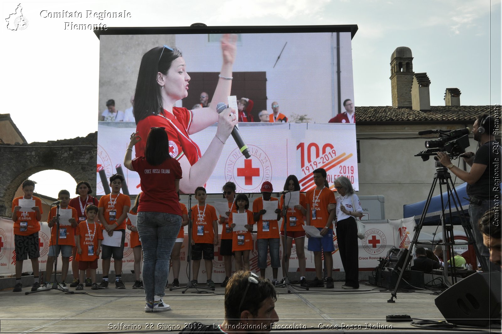 Solferino 22 Giugno 2019 - La tradizionale Fiaccolata - Croce Rossa Italiana - Comitato Regionale del Piemonte