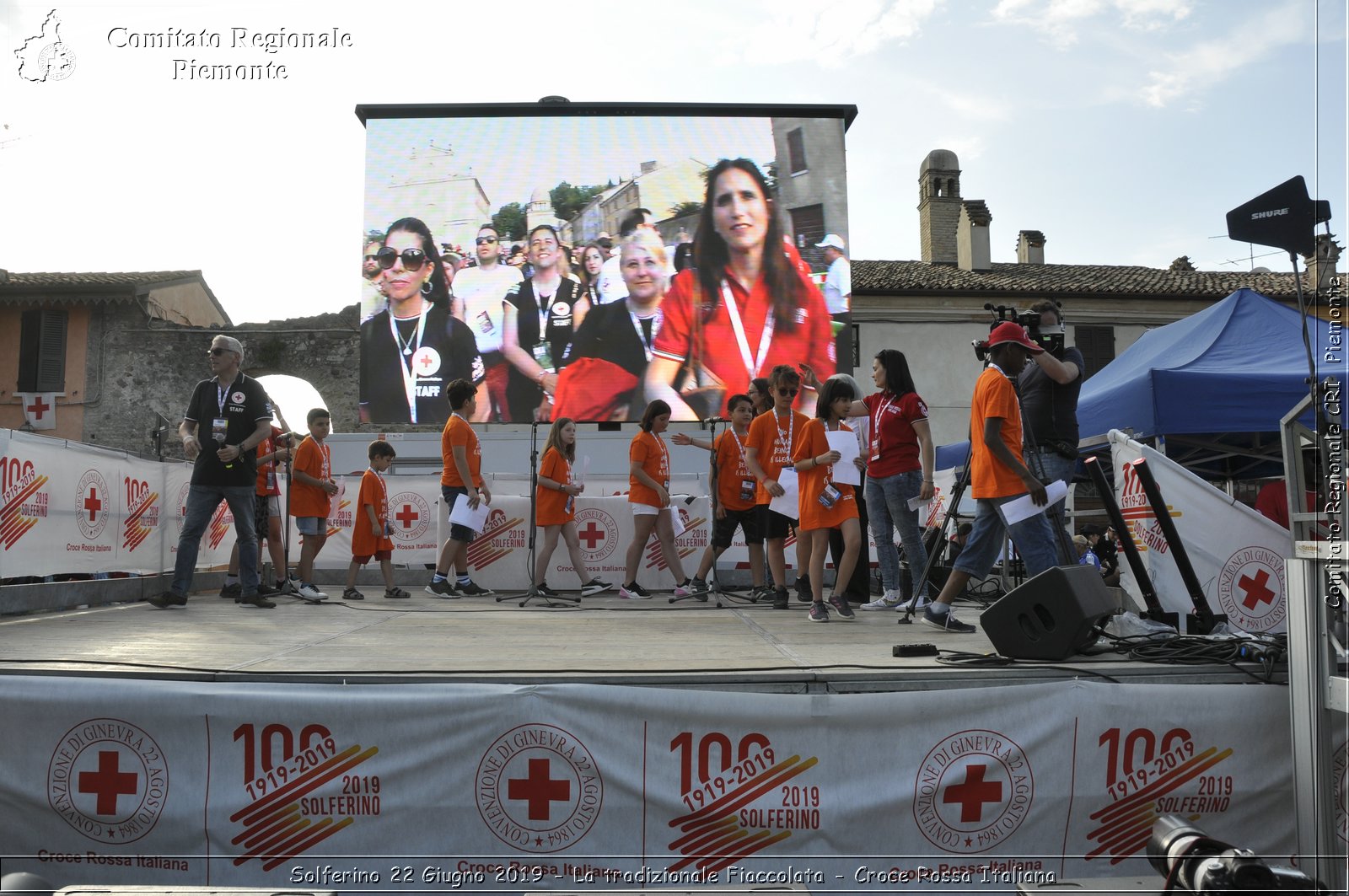 Solferino 22 Giugno 2019 - La tradizionale Fiaccolata - Croce Rossa Italiana - Comitato Regionale del Piemonte