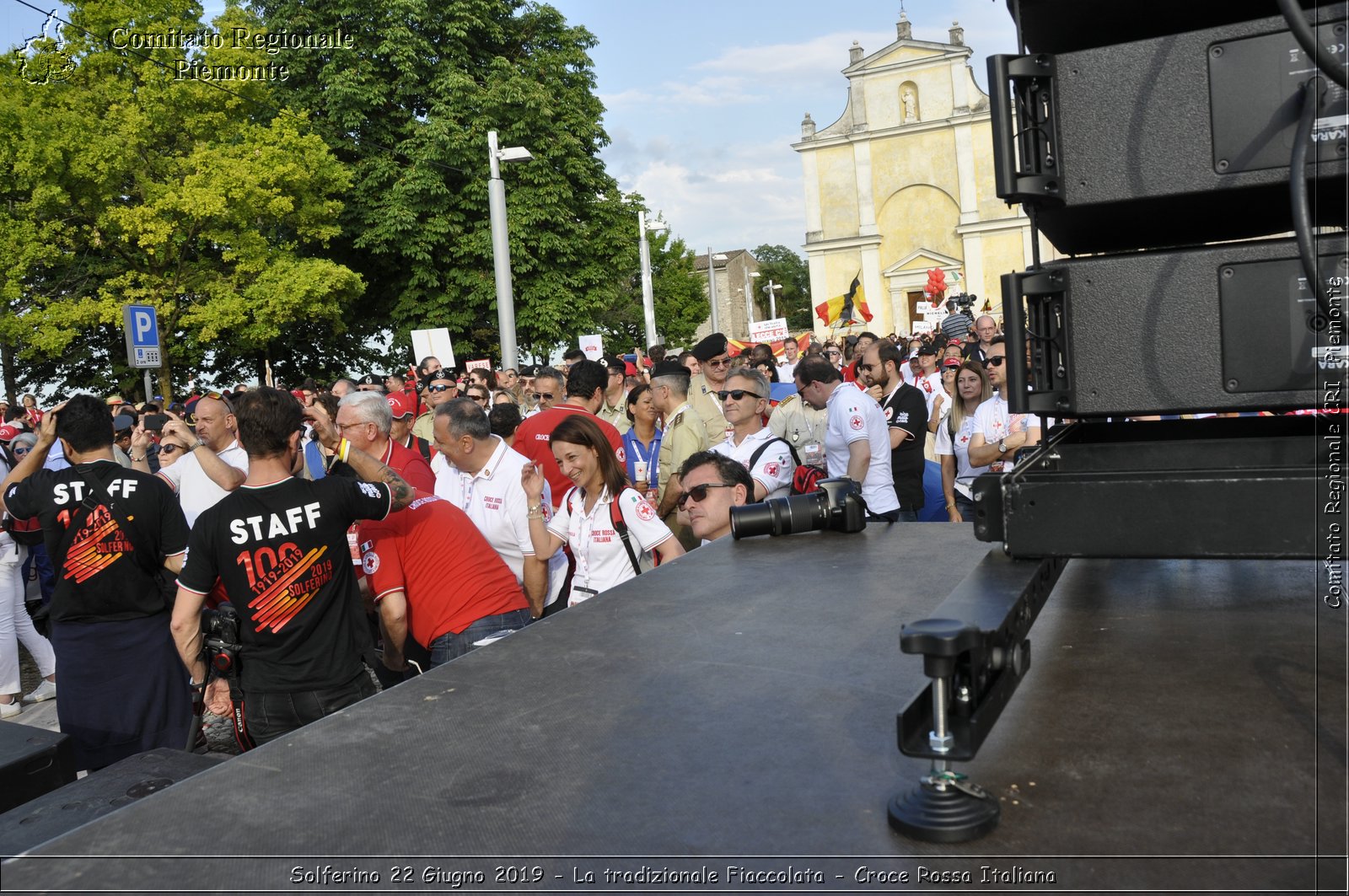 Solferino 22 Giugno 2019 - La tradizionale Fiaccolata - Croce Rossa Italiana - Comitato Regionale del Piemonte