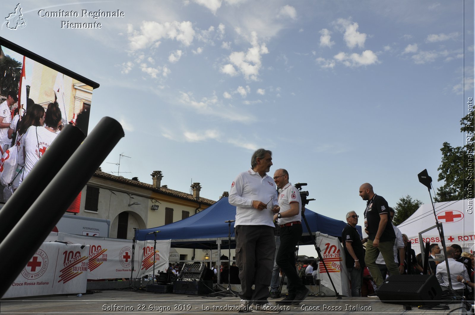 Solferino 22 Giugno 2019 - La tradizionale Fiaccolata - Croce Rossa Italiana - Comitato Regionale del Piemonte