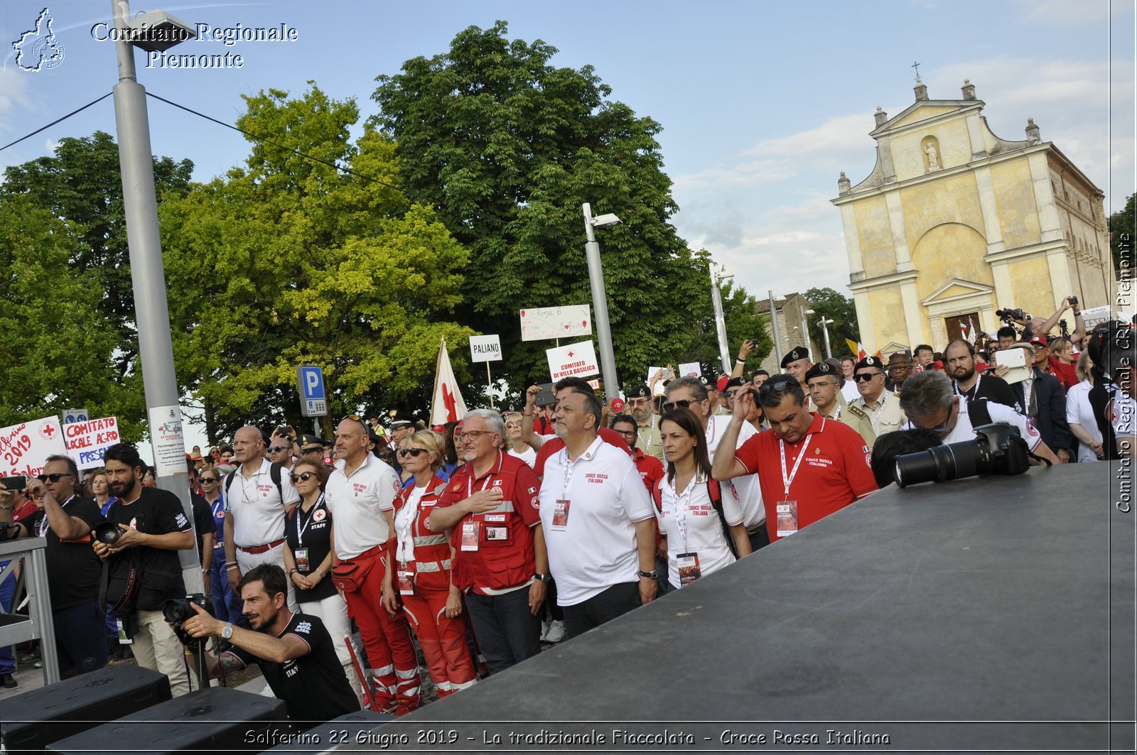 Solferino 22 Giugno 2019 - La tradizionale Fiaccolata - Croce Rossa Italiana - Comitato Regionale del Piemonte