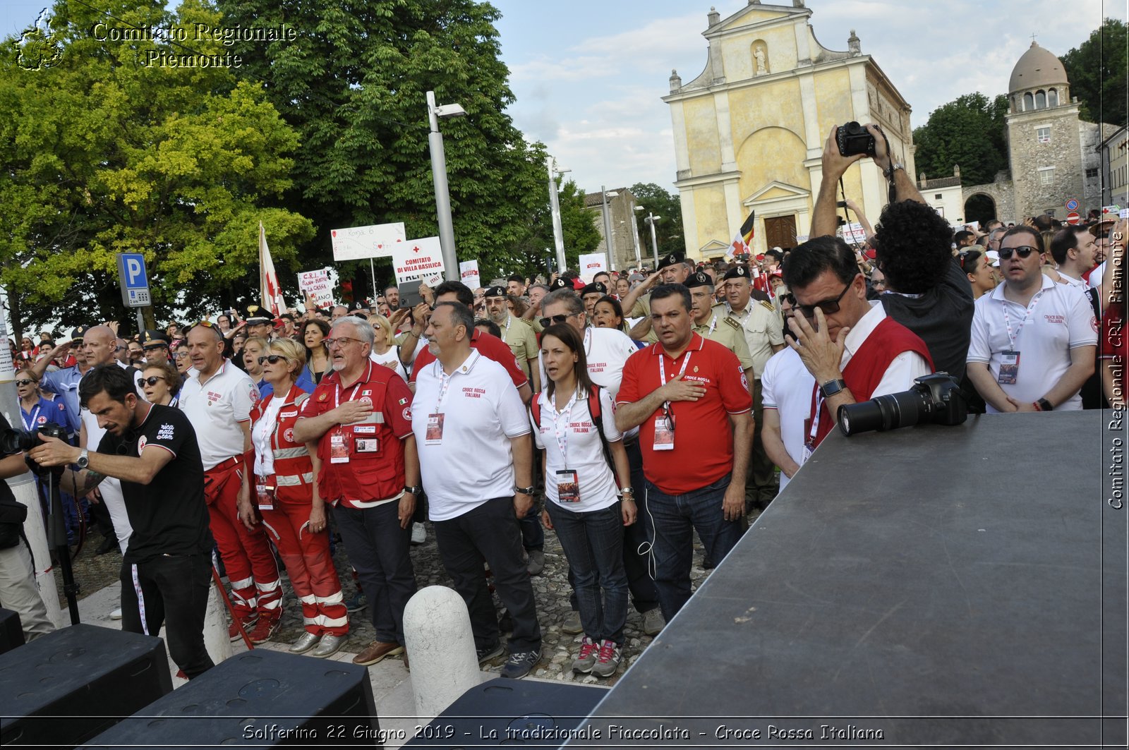 Solferino 22 Giugno 2019 - La tradizionale Fiaccolata - Croce Rossa Italiana - Comitato Regionale del Piemonte