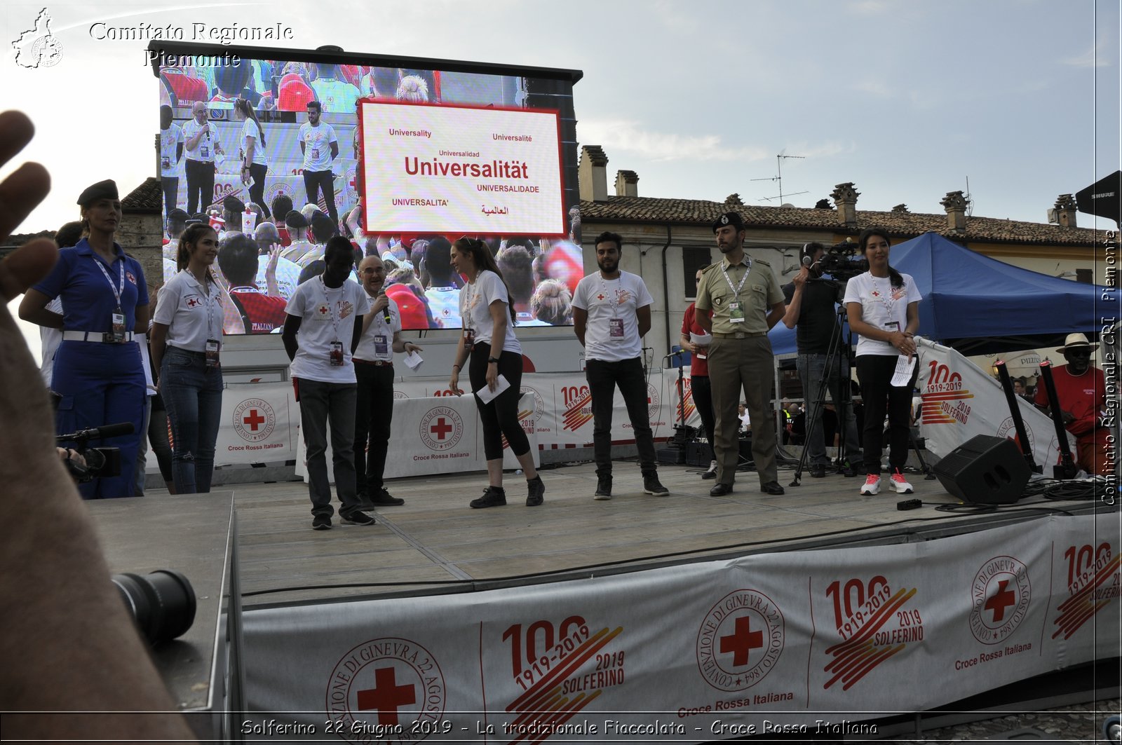 Solferino 22 Giugno 2019 - La tradizionale Fiaccolata - Croce Rossa Italiana - Comitato Regionale del Piemonte