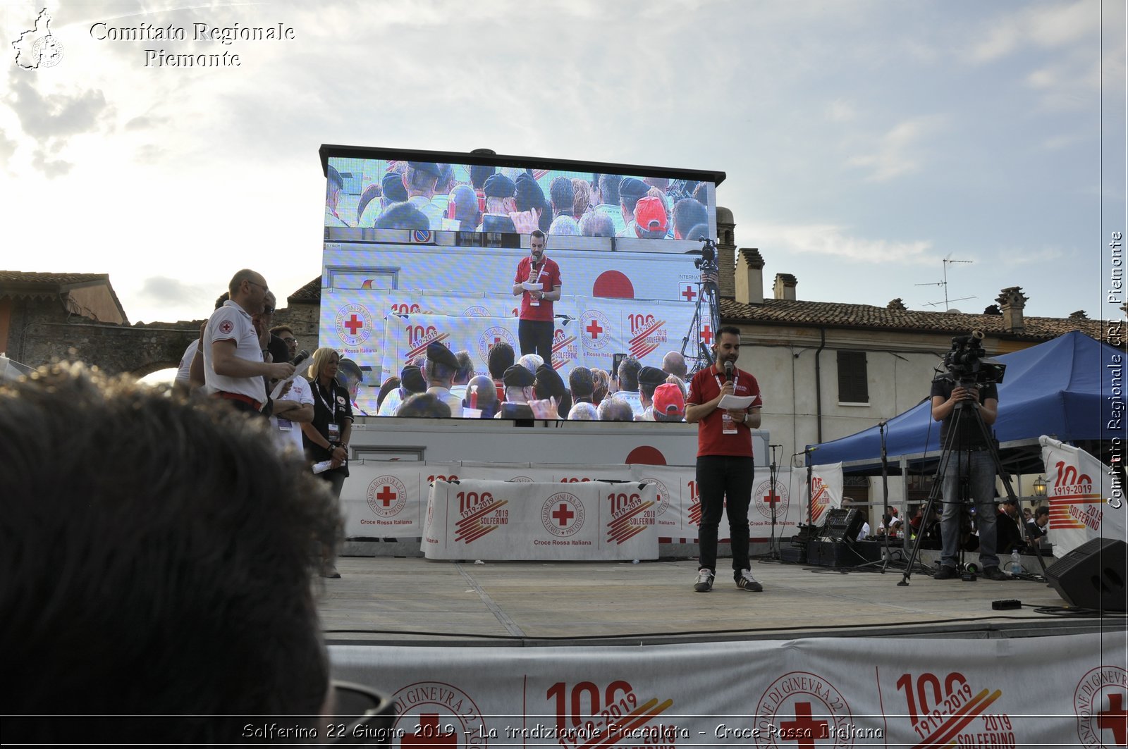 Solferino 22 Giugno 2019 - La tradizionale Fiaccolata - Croce Rossa Italiana - Comitato Regionale del Piemonte