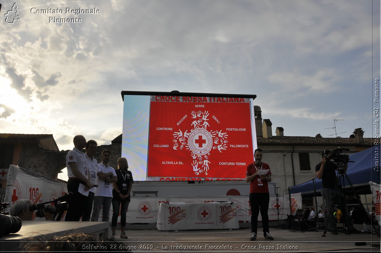 Solferino 22 Giugno 2019 - La tradizionale Fiaccolata - Croce Rossa Italiana - Comitato Regionale del Piemonte