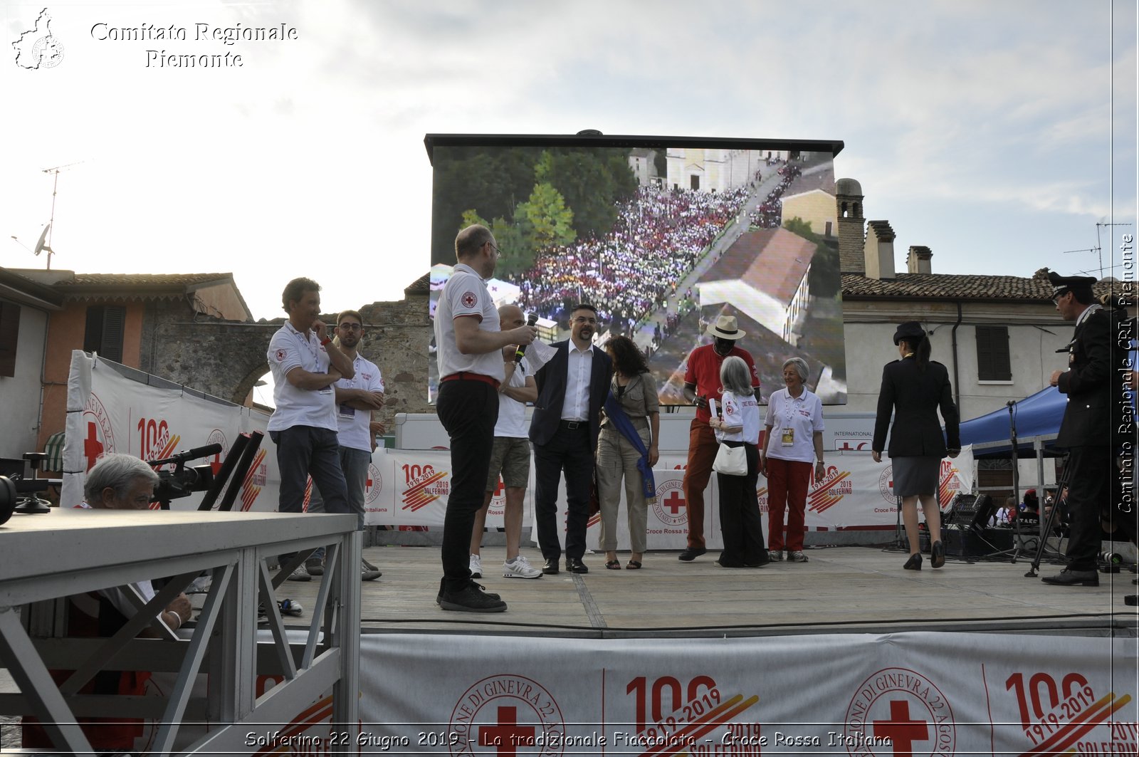 Solferino 22 Giugno 2019 - La tradizionale Fiaccolata - Croce Rossa Italiana - Comitato Regionale del Piemonte